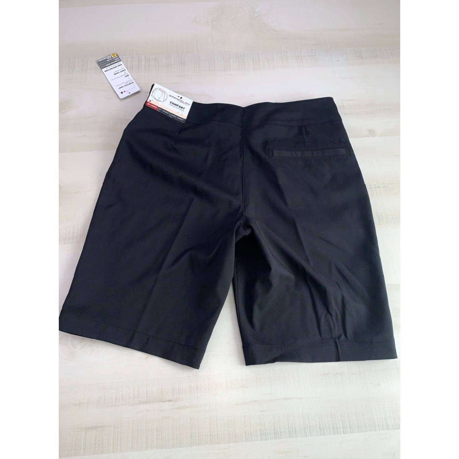 Vintage Grand Slam Comfort Stretch Waistband On Course Black Golf Shorts Women’s 2 NWT- Size 26" / US 2 / IT 38 - 4 Thumbnail
