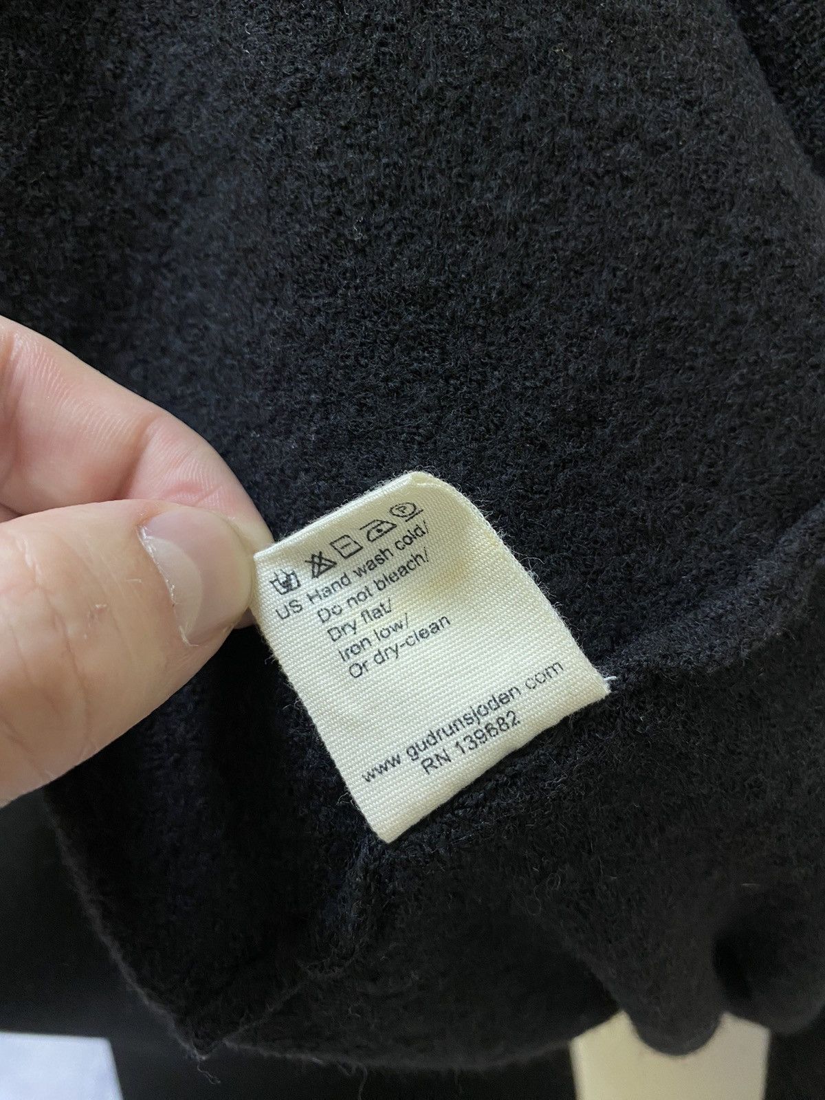 Gudrun Sjoden Gudrun Sjoden Womens Wool Sleeveless Sweater Size XL Size XL / US 12-14 / IT 48-50 - 11 Thumbnail