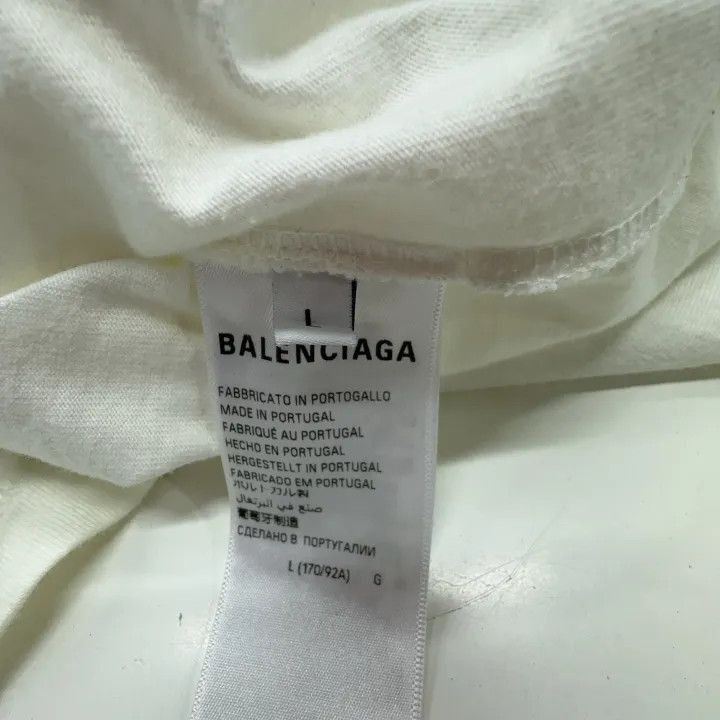 Balenciaga Balenciaga Balenciaga SS24 New Year Logo Print TShirt -250 Size US L / EU 52-54 / 3 - 1 Thumbnail