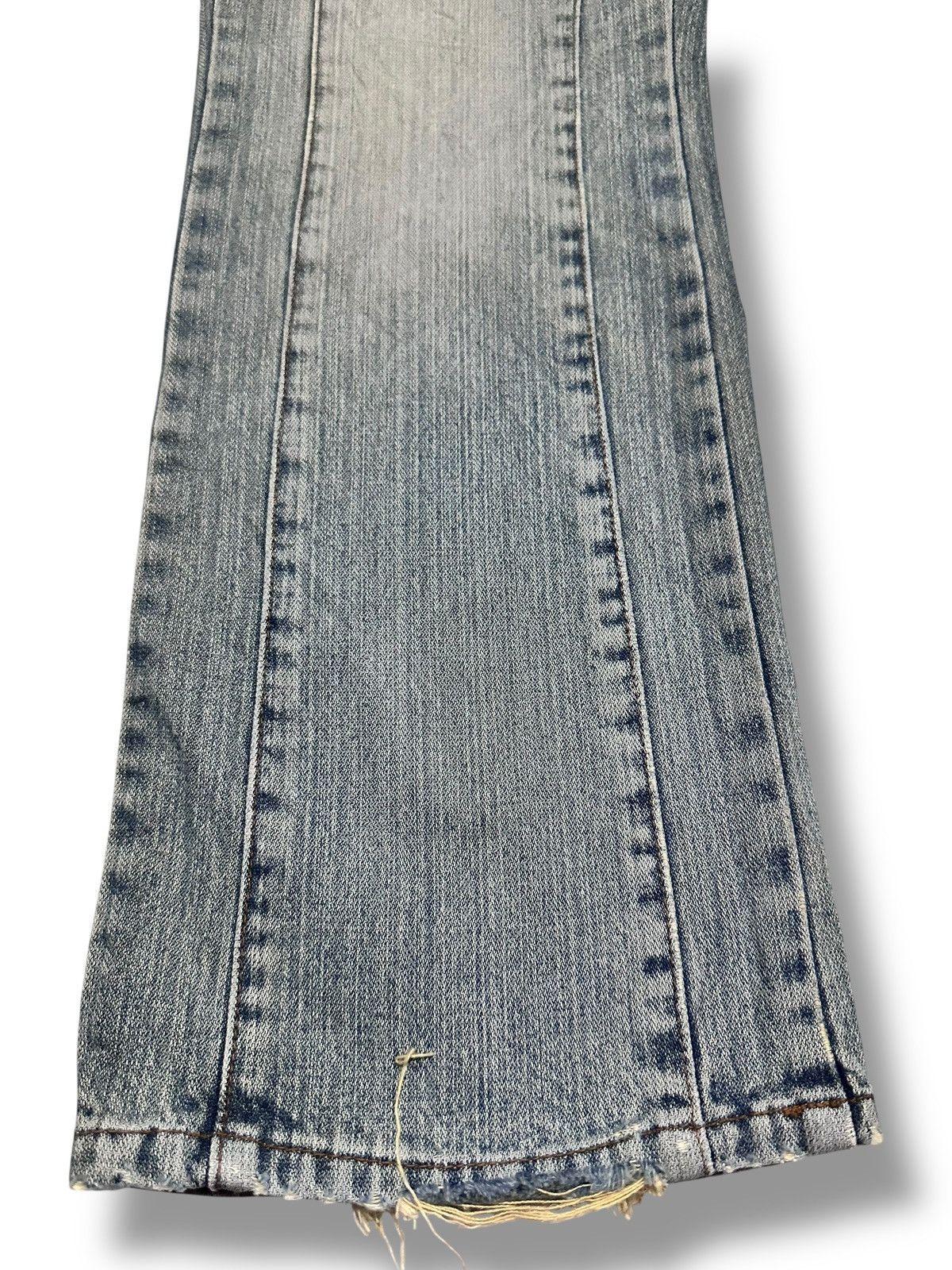 Japanese Brand Flare Japan Jeans Wideleg Loose Style With Faded Wash Size US 32 / EU 48 - 10 Thumbnail