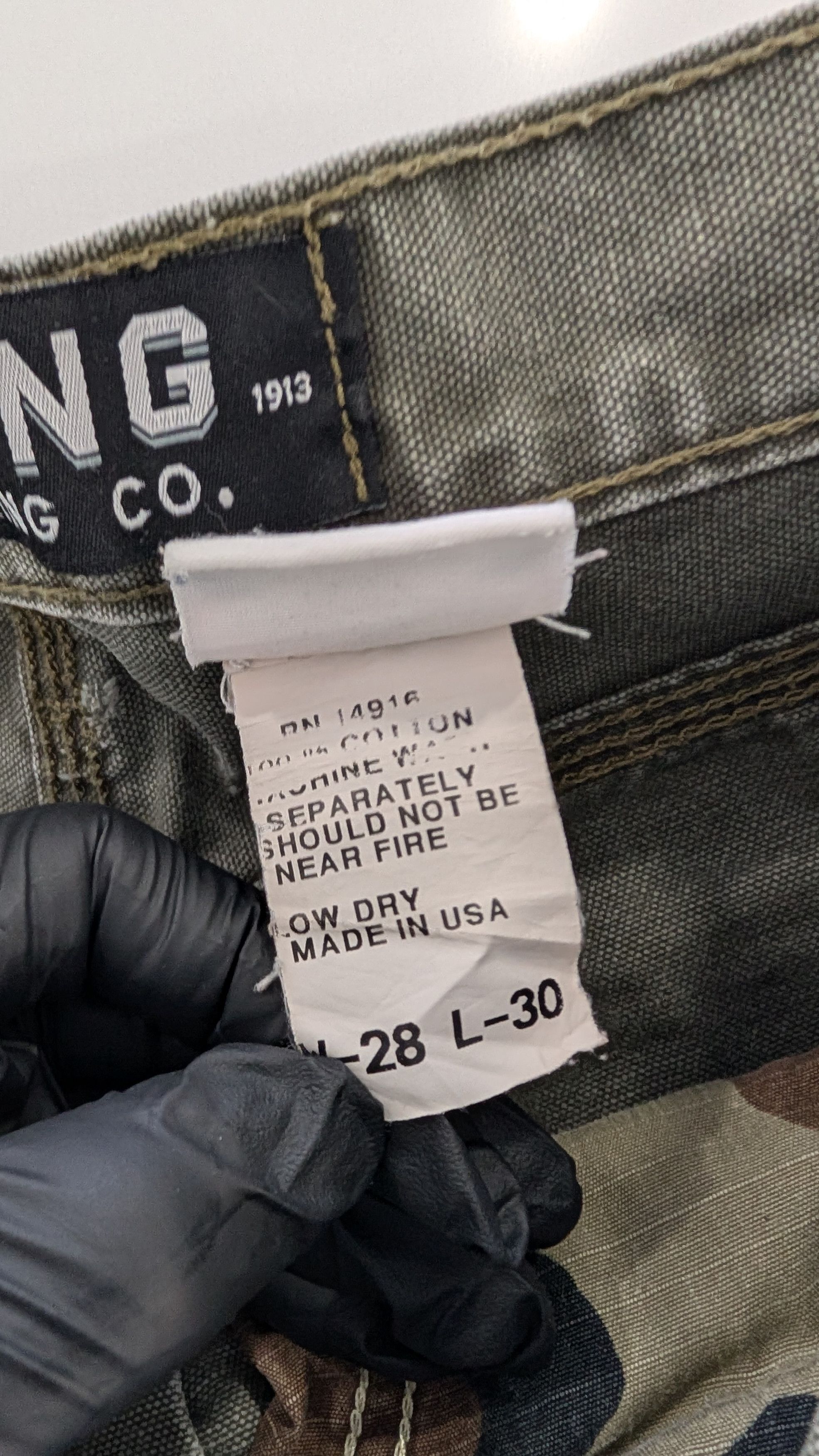 L.C. King LC KING Olive Duck 5 Pocket Jeans Size 28 Size US 28 / EU 44 - 7 Thumbnail