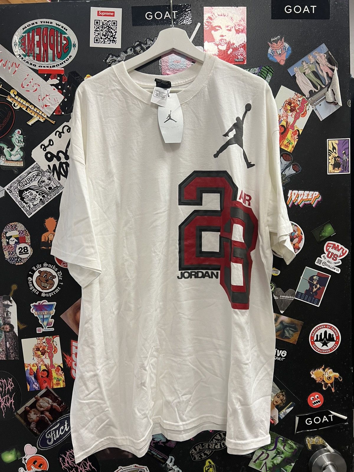 Jordan Brand × Vintage Vintage Jordan Y2K Shirt Size US XXL / EU 58 / 5 - 1 Thumbnail