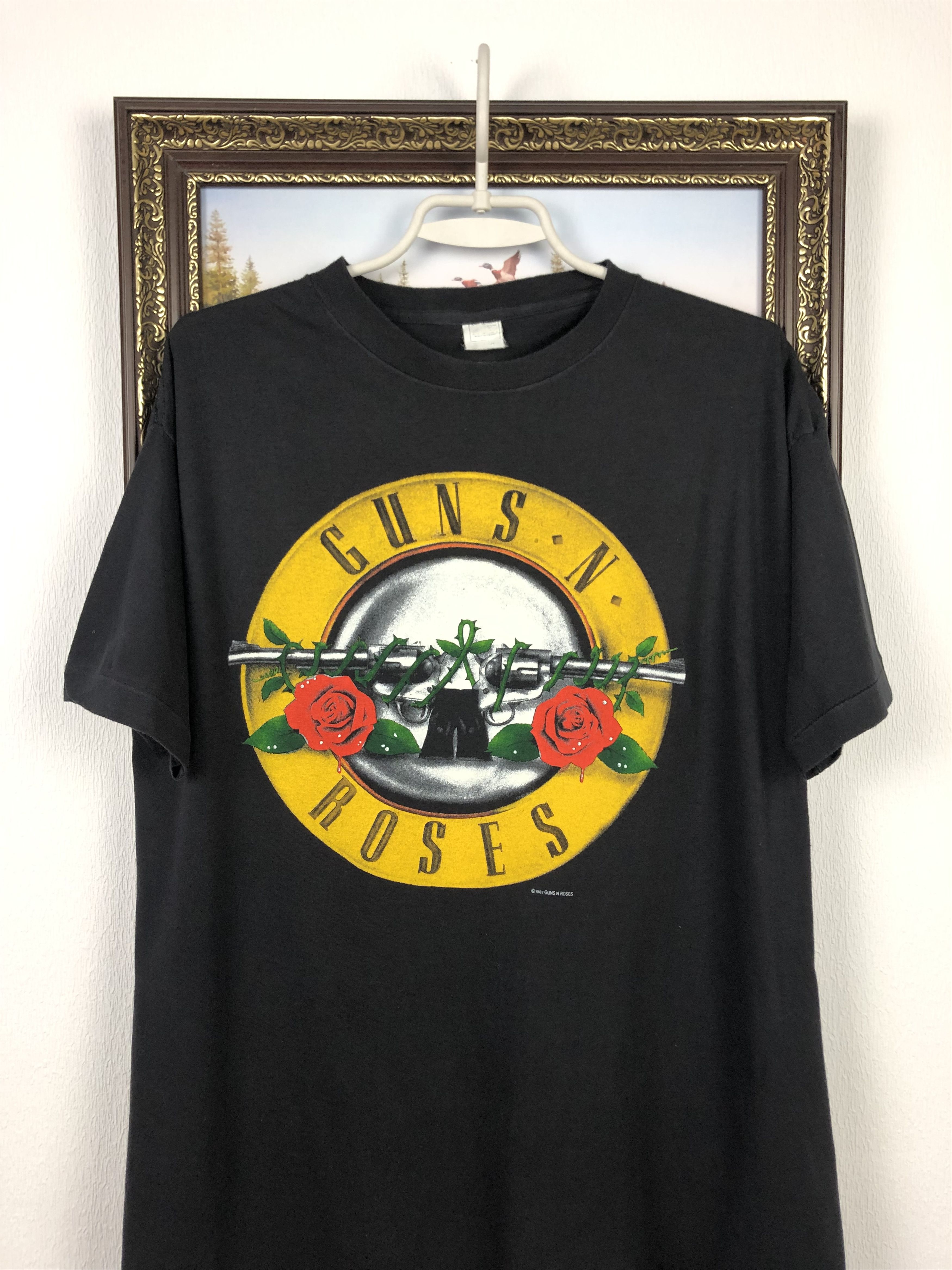 Band Tees Vintage Guns N Roses 1987 Shirt Band Tee Rare Size US L / EU 52-54 / 3 - 2 Thumbnail