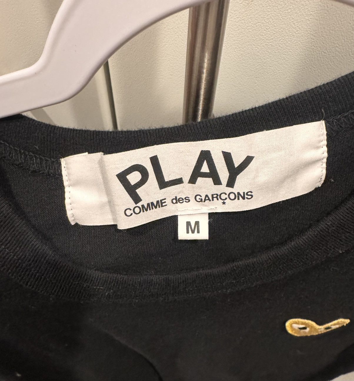 Comme des Garcons PLAY Gold Heart CGD Play Size US M / EU 48-50 / 2 - 3 Thumbnail