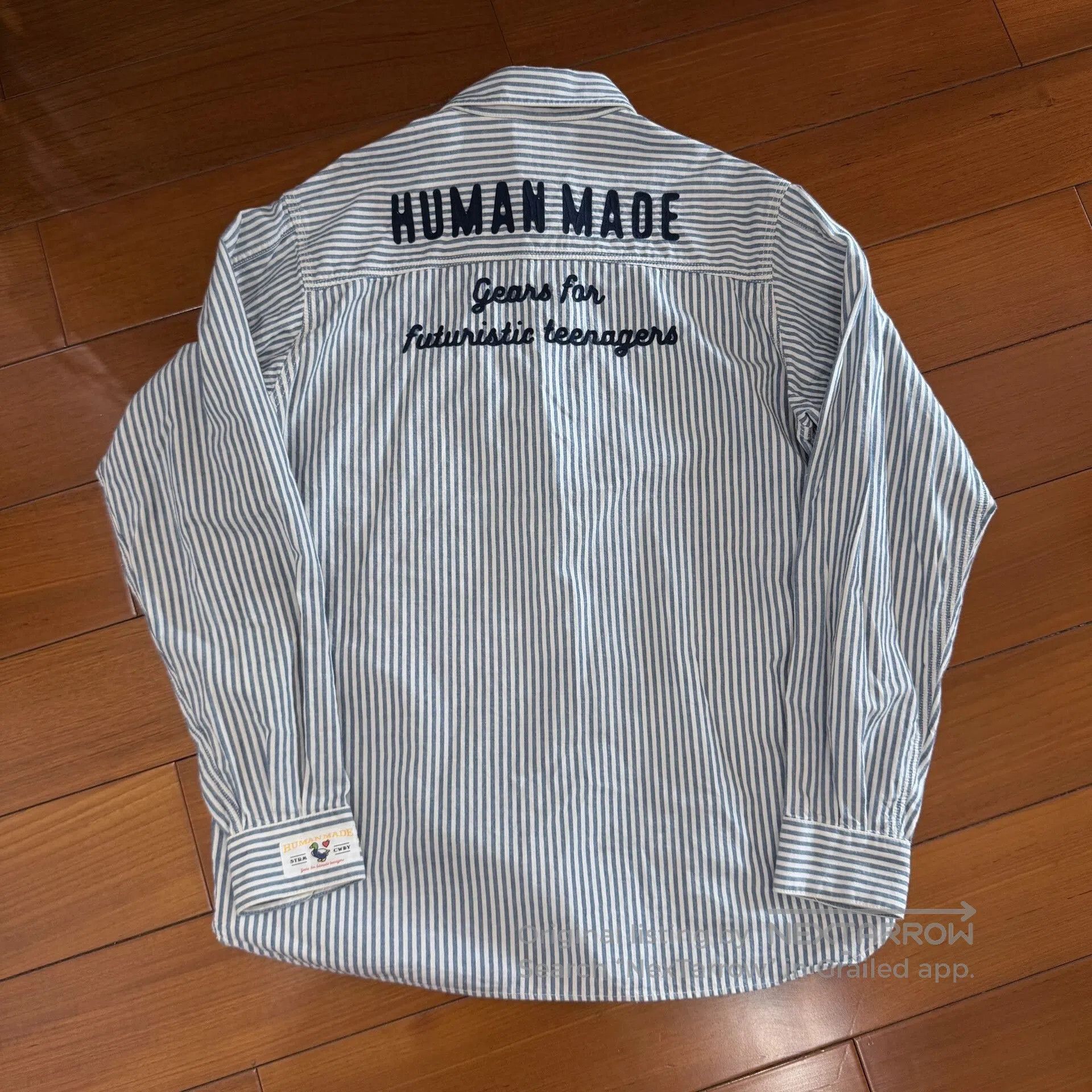 Human Made Human Made Single Pocket Stripe Shirt. Size US M / EU 48-50 / 2 - 1 Thumbnail