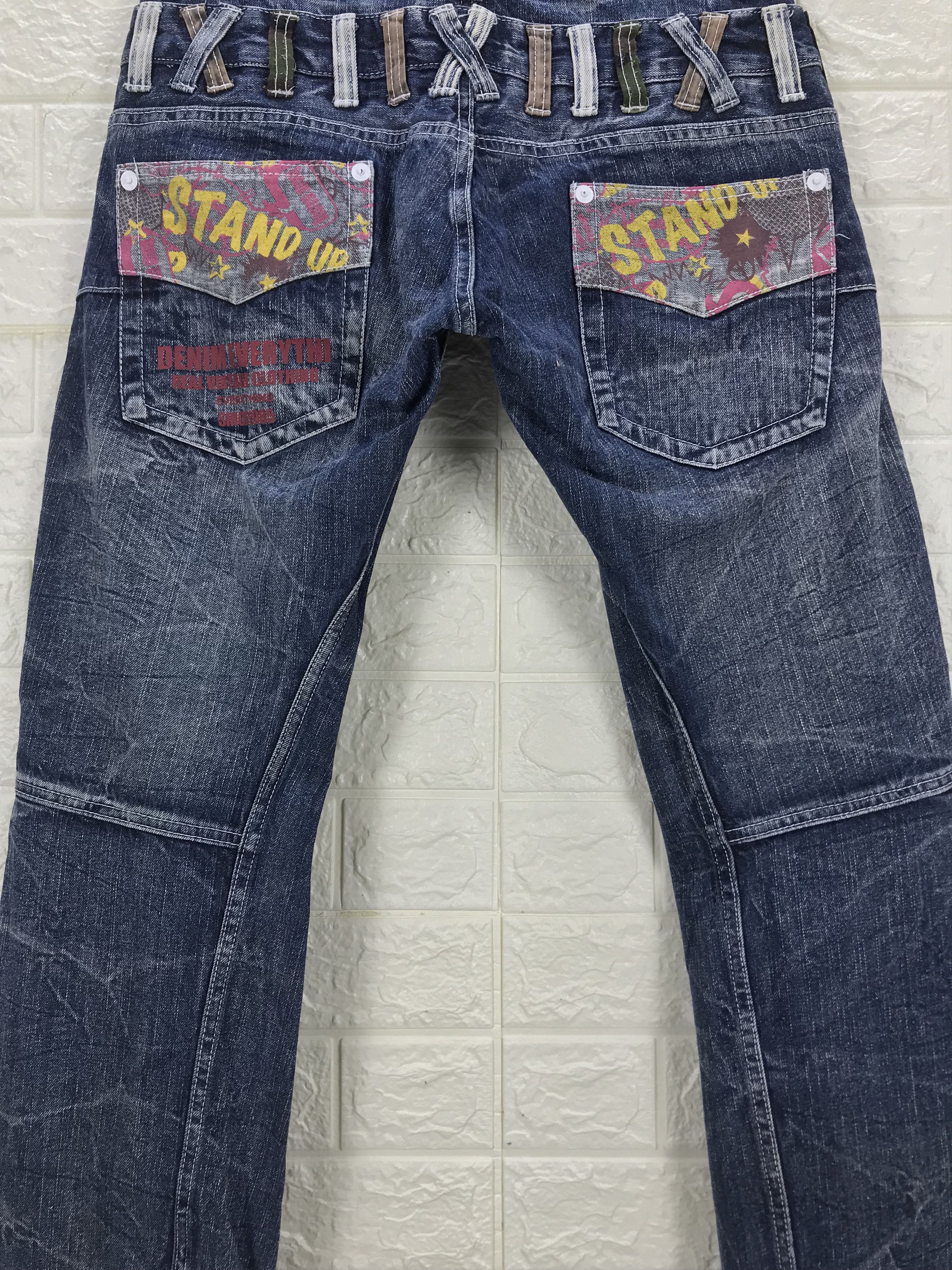 Japanese Brand Vintage Japanese Double Focus Double Waist Jeans Size US 31 - 9 Thumbnail