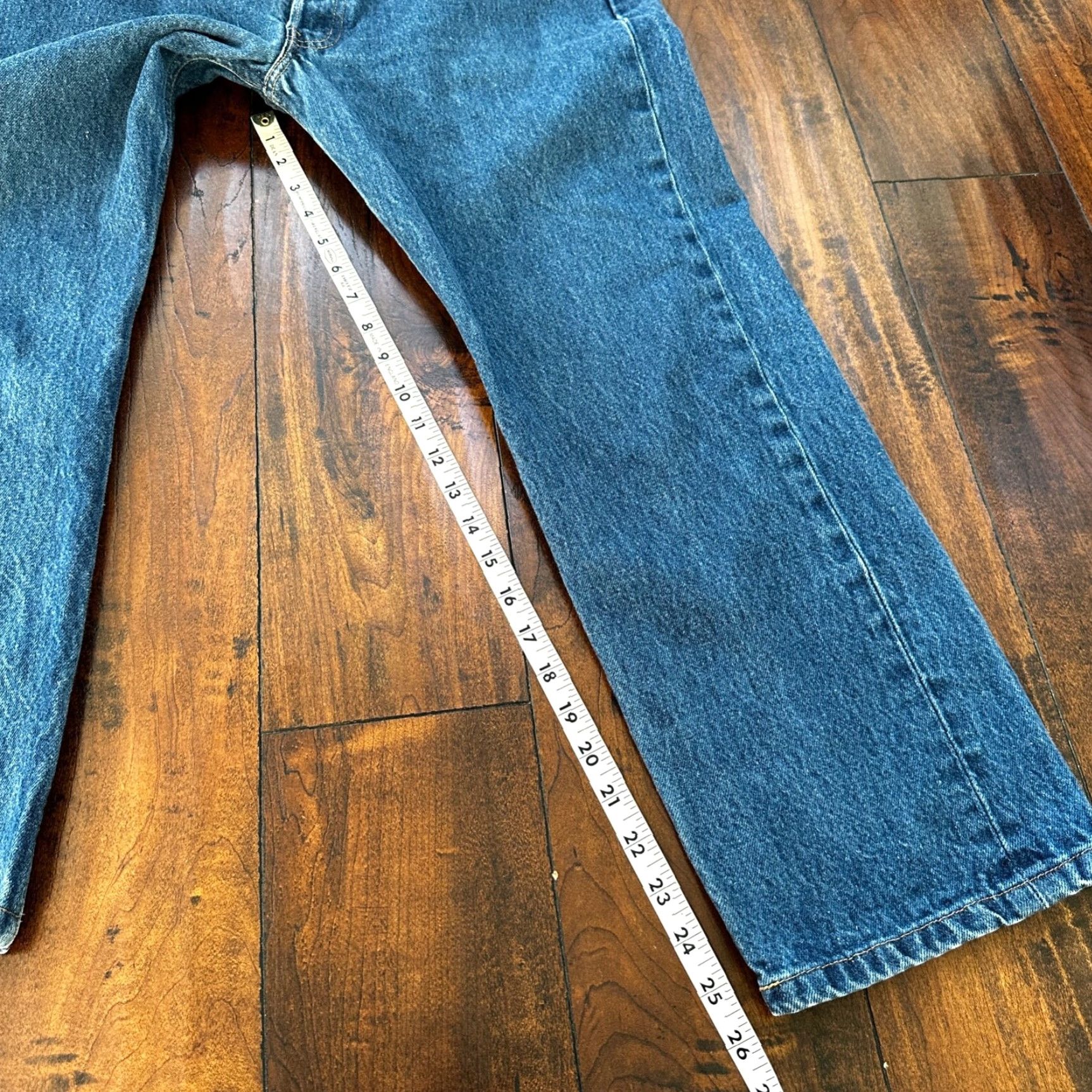 Levi's VINTAGE Levi's 501 XX Jeans Denim Straight 34x30 Blue 90s USA Mens Size US 34 / EU 50 - 4 Thumbnail