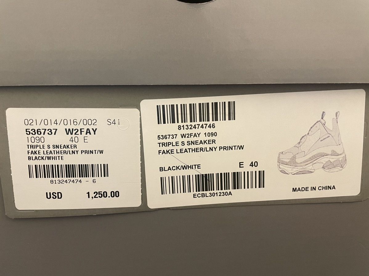 Balenciaga Balenciaga Tripe S Diy Metal Sneakers Size US 7 / EU 40 - 18 Thumbnail