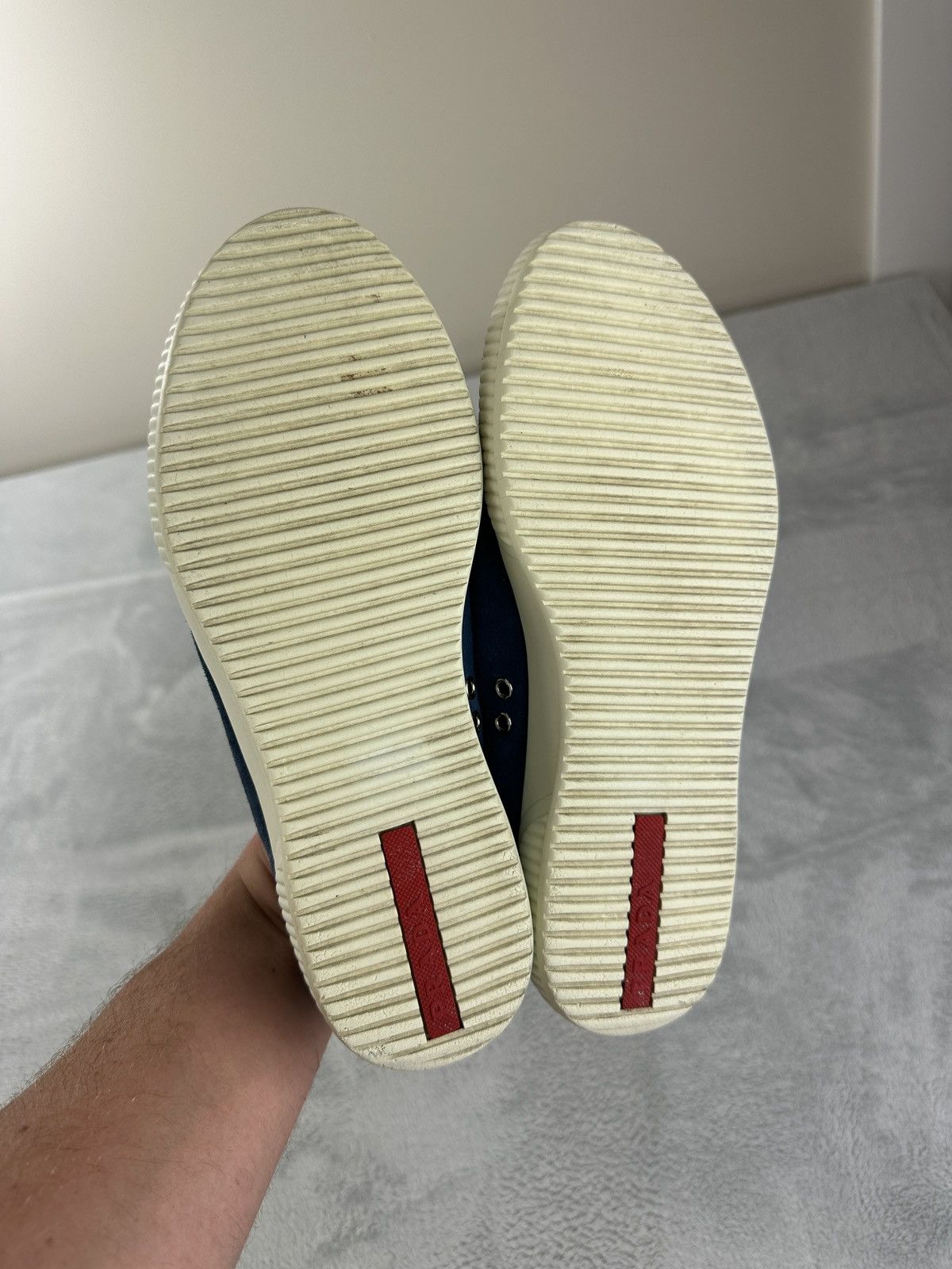 Prada Prada Luxury Sneakers 4E2811 Suede Shoes Men's Size 6.5 US Size US 6.5 / EU 39-40 - 10 Thumbnail