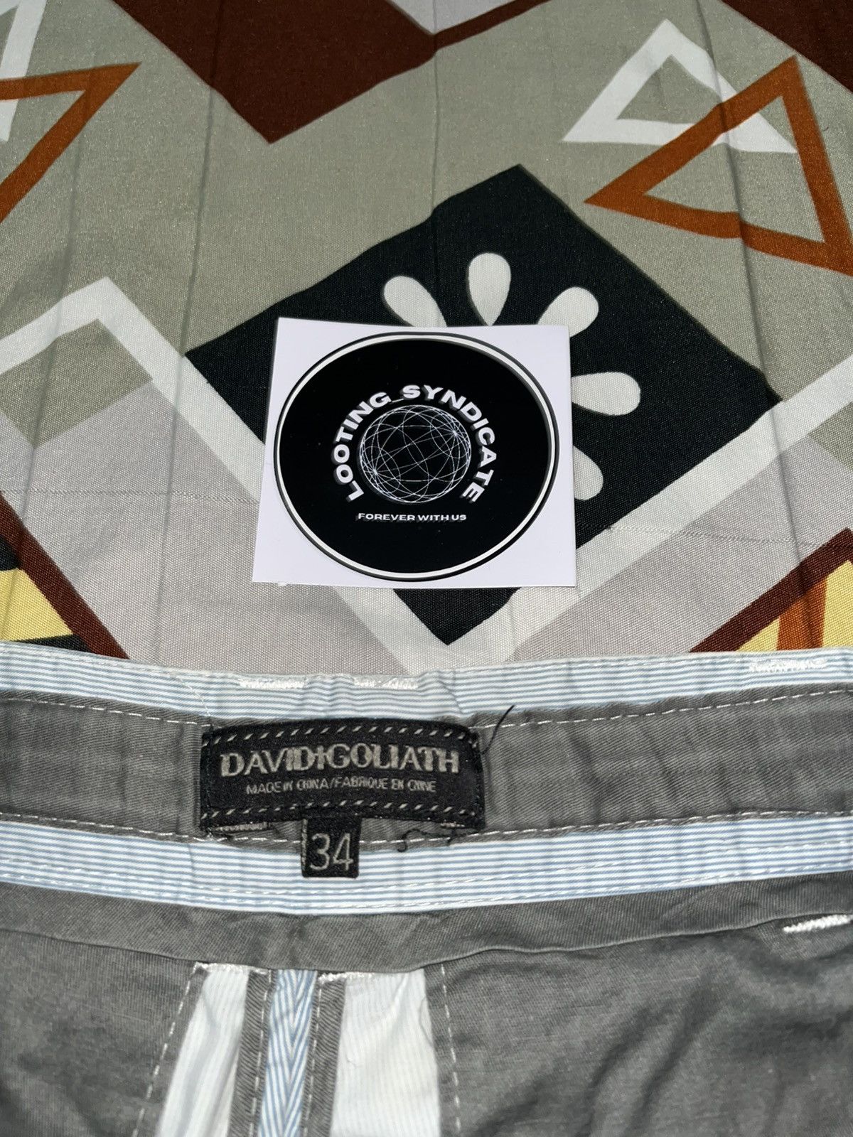 Japanese Brand × Vintage David+Goliath Cargo Short Pants Size US 34 / EU 50 - 9 Thumbnail