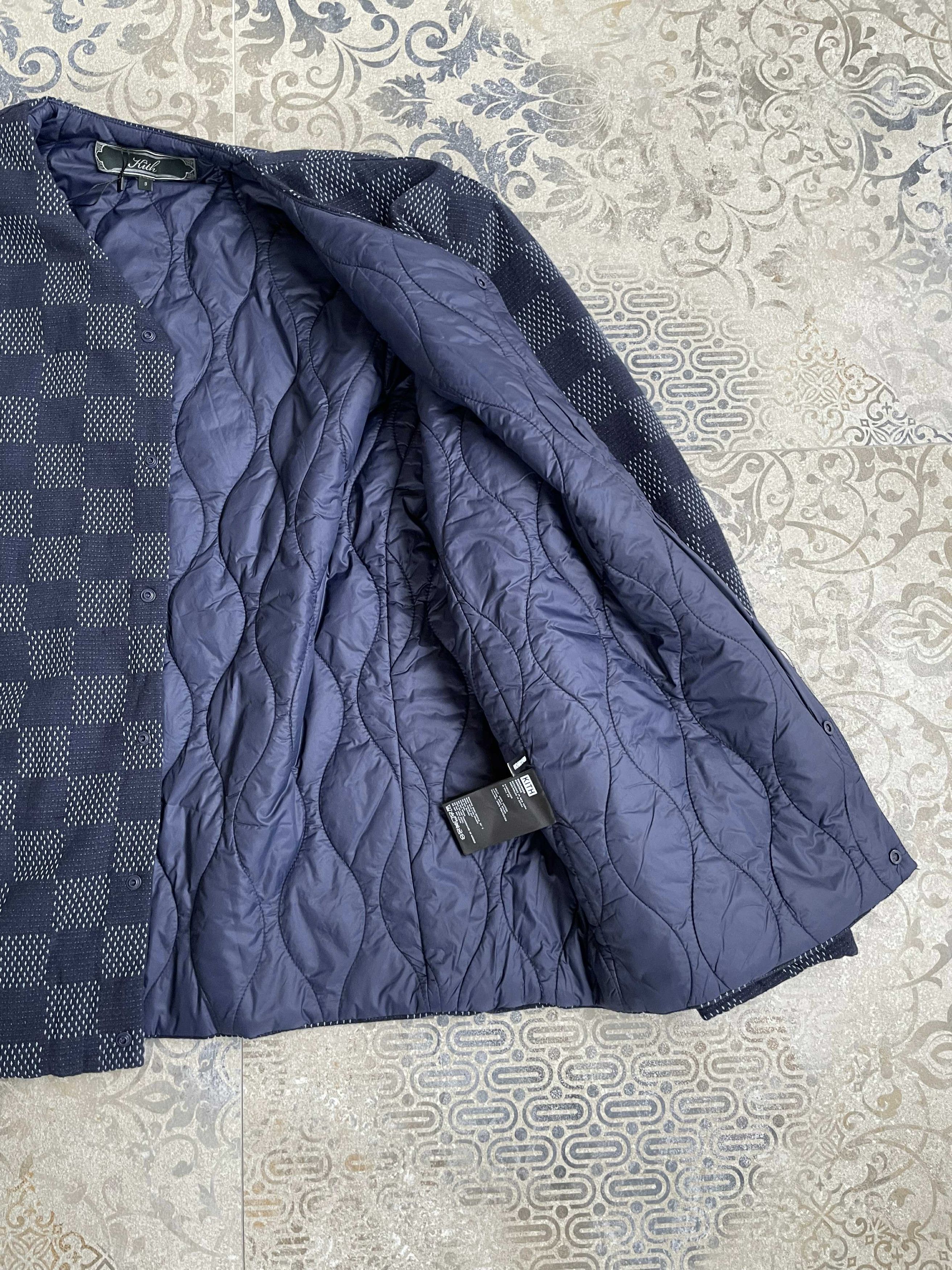 Kith Kith Check Denim Winfield Quilted Liner Eve Jacket Navy S Size US S / EU 44-46 / 1 - 4 Thumbnail