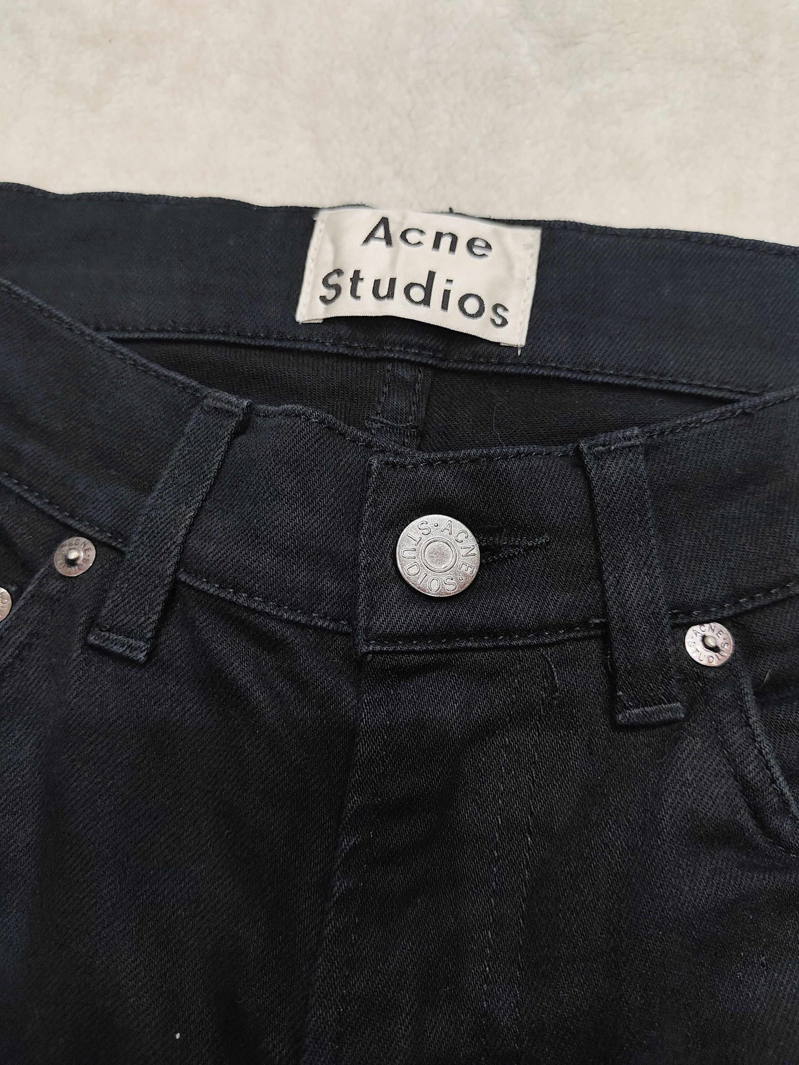 Acne Studios Acne Studios - Ace Stay Cash Minimal Slim Straight Jeans Size US 29 - 5 Thumbnail