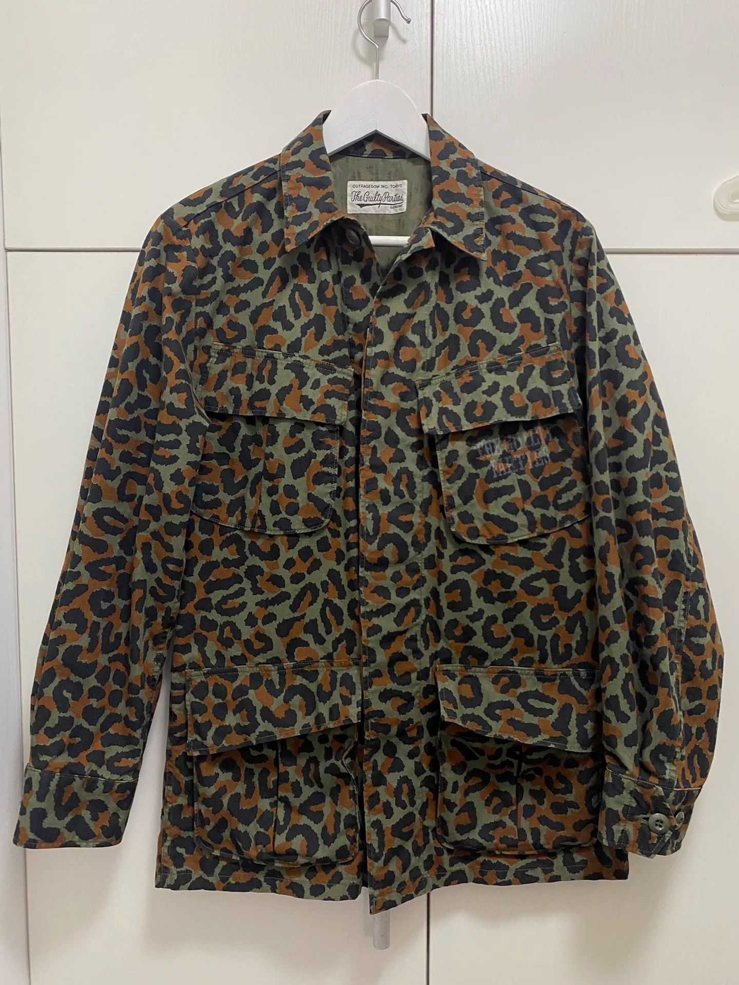 Wacko Maria WACKO MARIA Leopard Fatigue Jacket Size US S / EU 44-46 / 1 - 1 Thumbnail