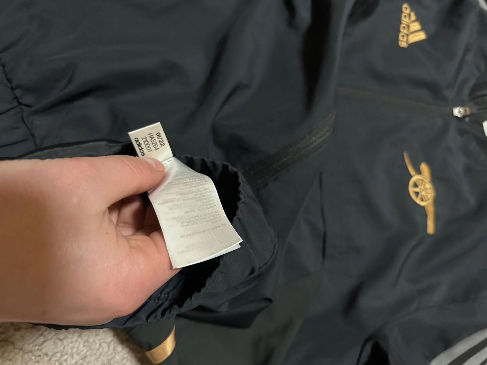 Adidas ARSENAL Adidas CARBON ANTHEM CONDIVO JACKET 22/23 Sz M Size US S / EU 44-46 / 1 - 6 Thumbnail