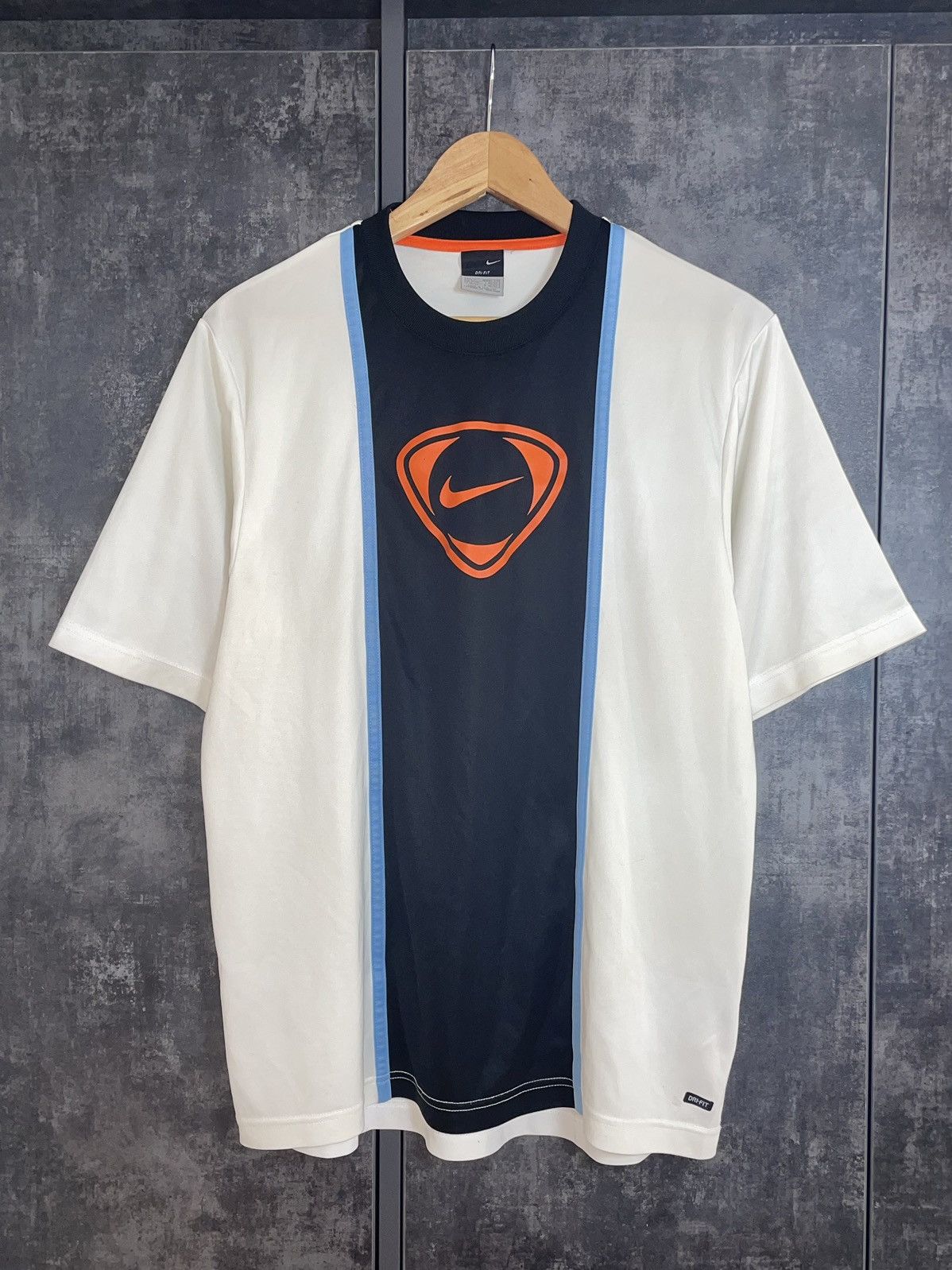 Vintage 00s Nike T90 Total 90 Hype Soccer T-shirt Blokecore