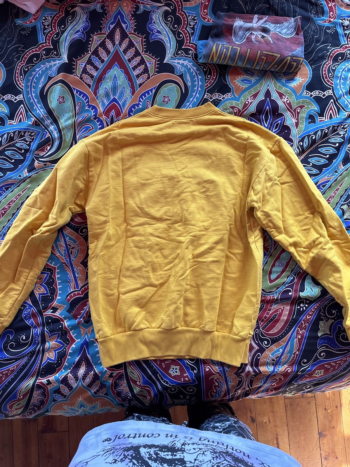 Golf Wang Golf Wang Embroidered Yellow Heart Crewneck Size US M / EU 48-50 / 2 - 4 Thumbnail