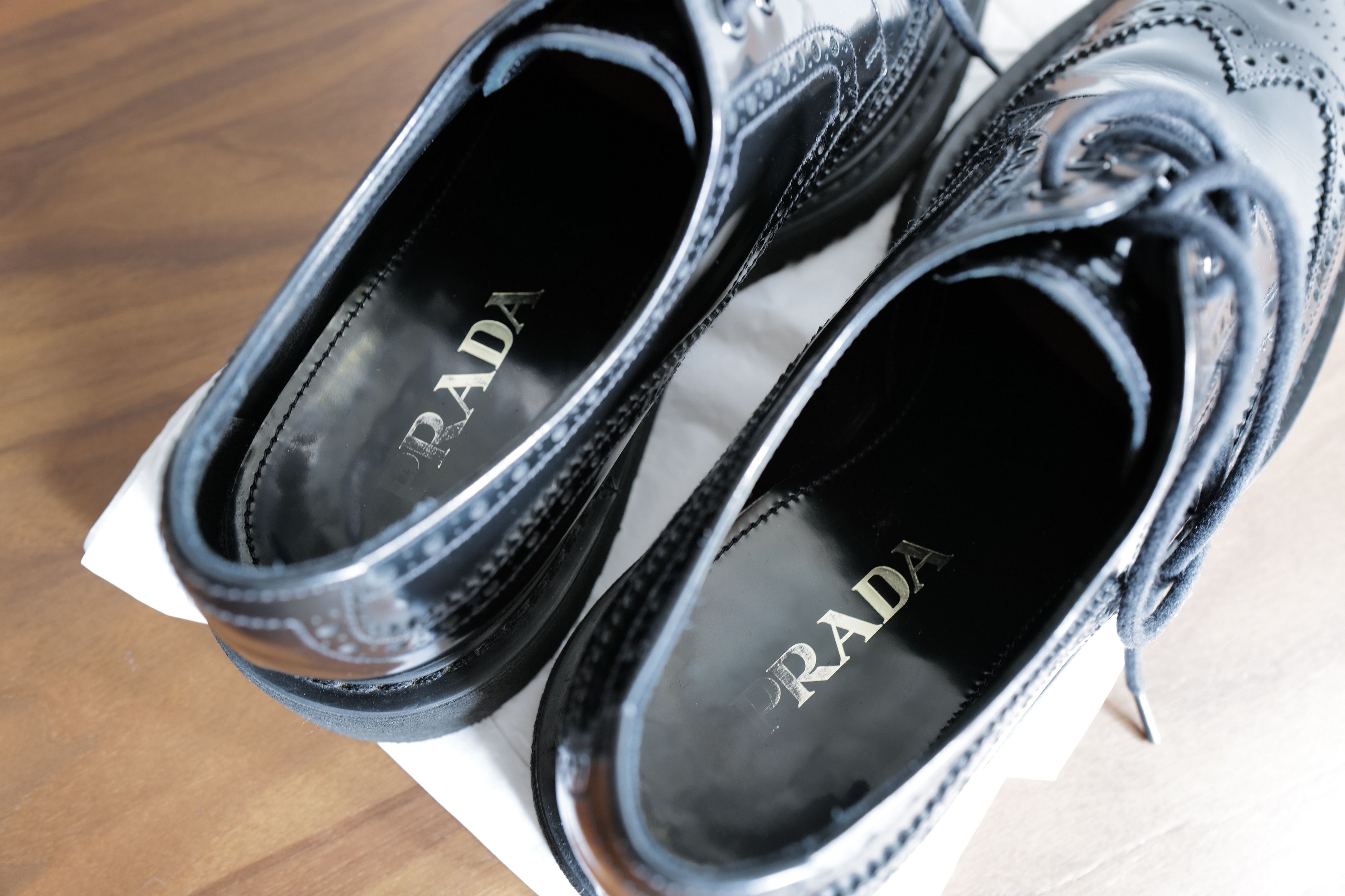 Prada Chunky Sole Derbys Size US 10 / EU 43 - 9 Thumbnail