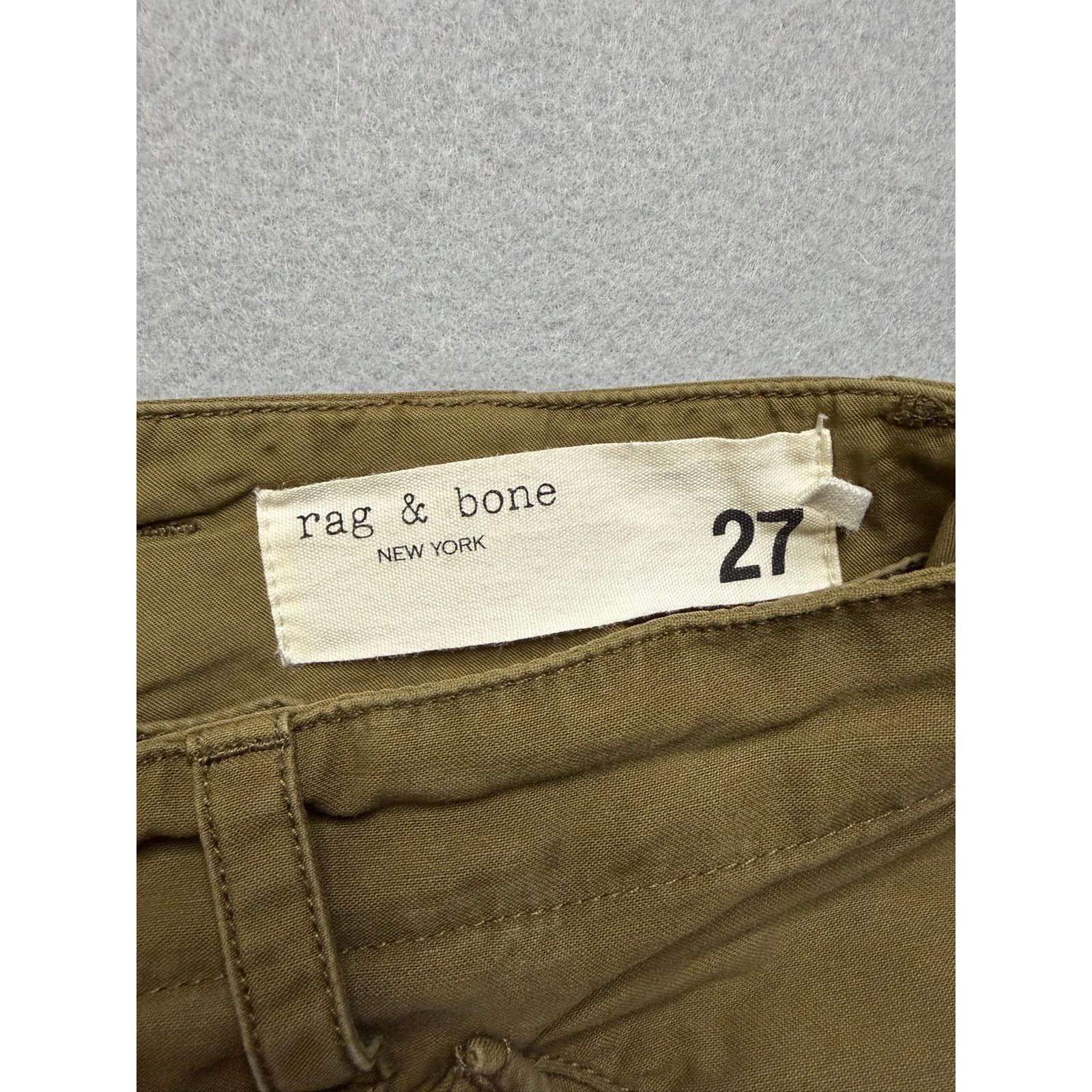 Rag & Bone Rag & Bone Women’s Cargo Jogger Pants Size 27 Brown Utility Size 27" / US 4 / IT 40 - 3 Thumbnail