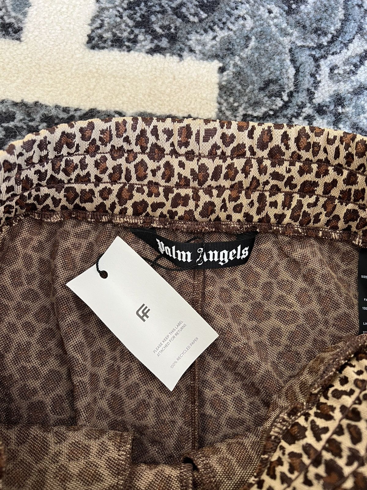 Palm Angels Palm Angels LEOPARD TRACK PANTS Size US 30 / EU 46 - 10 Thumbnail