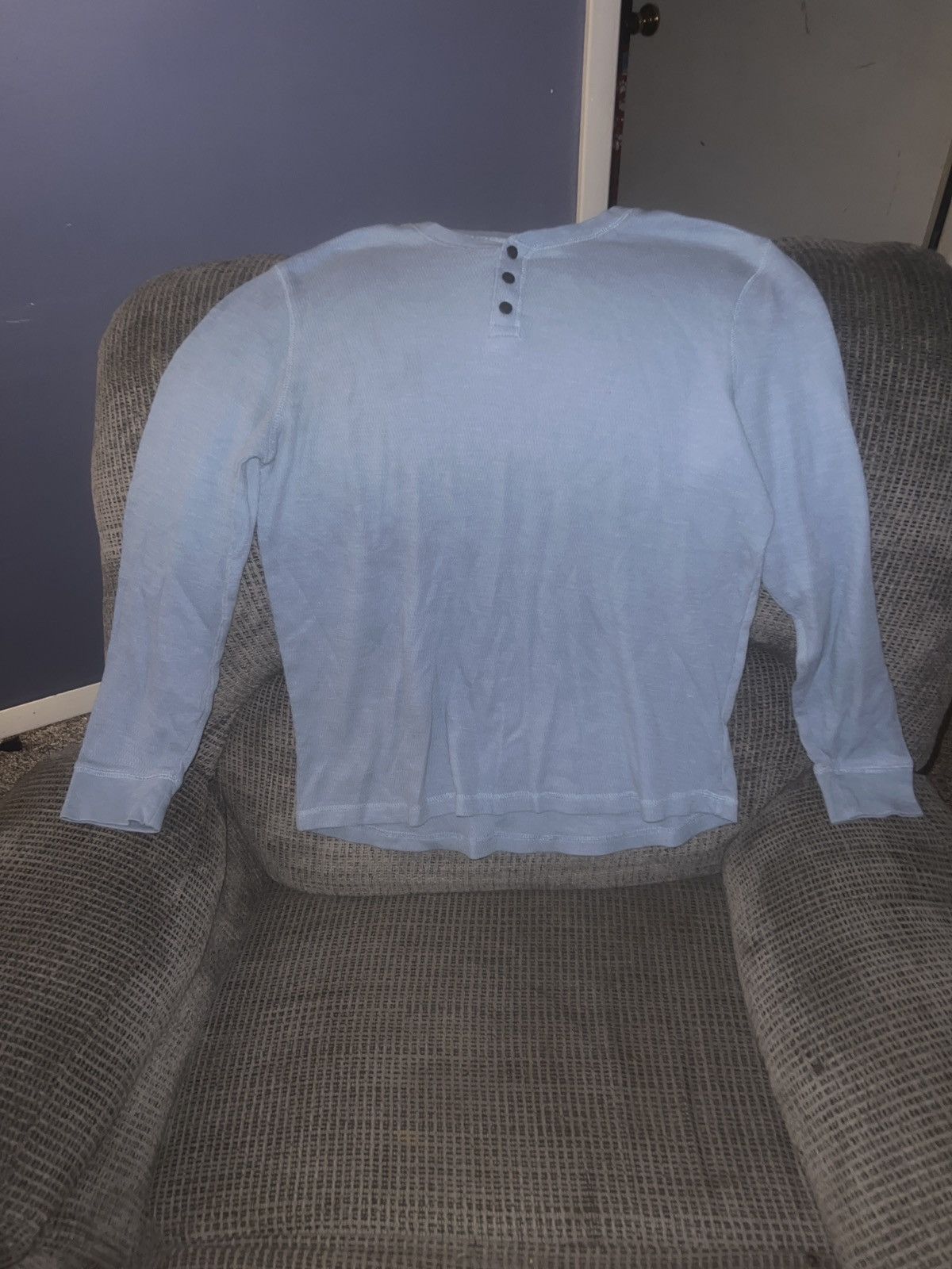 George George Buttoned Collar LS Thermal Tee Size US L / EU 52-54 / 3 - 1 Thumbnail