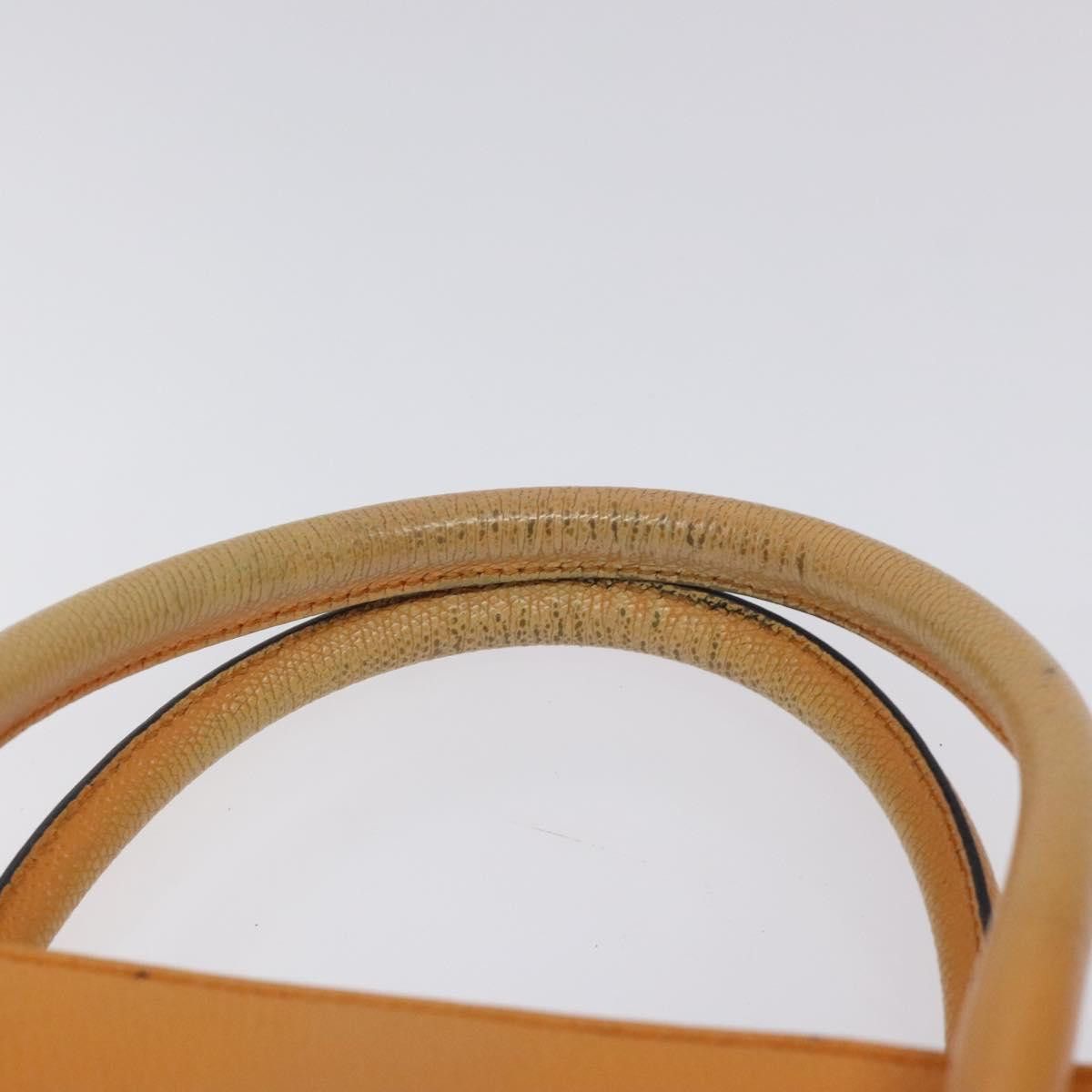 Celine CELINE Hand Bag Leather Orange Size ONE SIZE - 8 Thumbnail