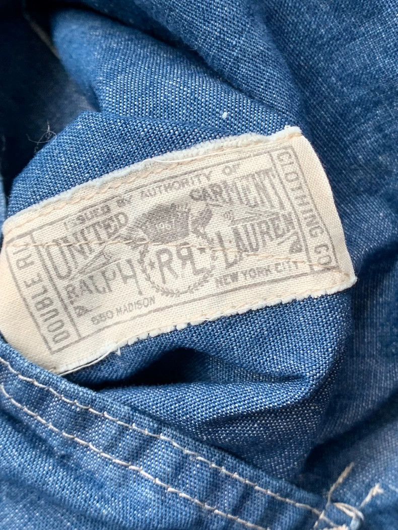 RRL Ralph Lauren RRL Ralph Lauren Indigo 1940s Navy workwear jacket 194 Size US L / EU 52-54 / 3 - 6 Thumbnail