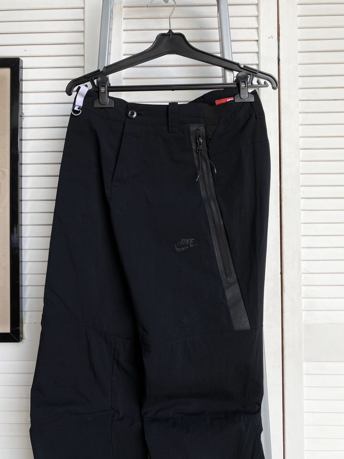 Japanese Brand × Nike Nike NSW Tech Woven Jogger Nylon Pants Black 2.0 Size US 33 - 12 Thumbnail