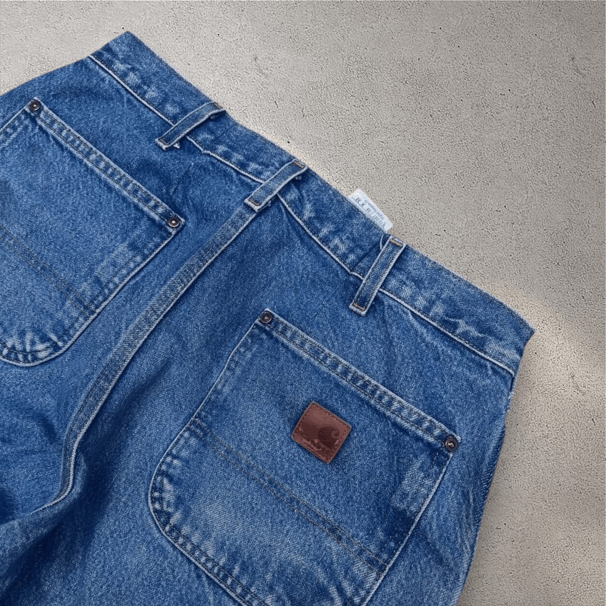 Carhartt × Vintage Vintage 90's Carhartt B73 DST Double Knee Carpenter Denim Size US 36 / EU 52 - 4 Thumbnail