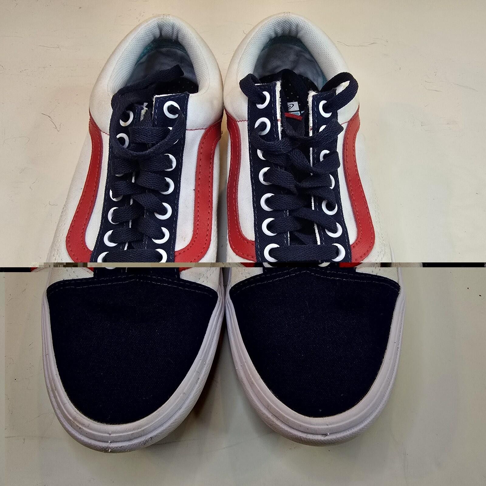Vans Vans ComfyCush Men's 8 Red White Blue Athletic Sneakers Size US 8 / EU 41 - 4 Thumbnail