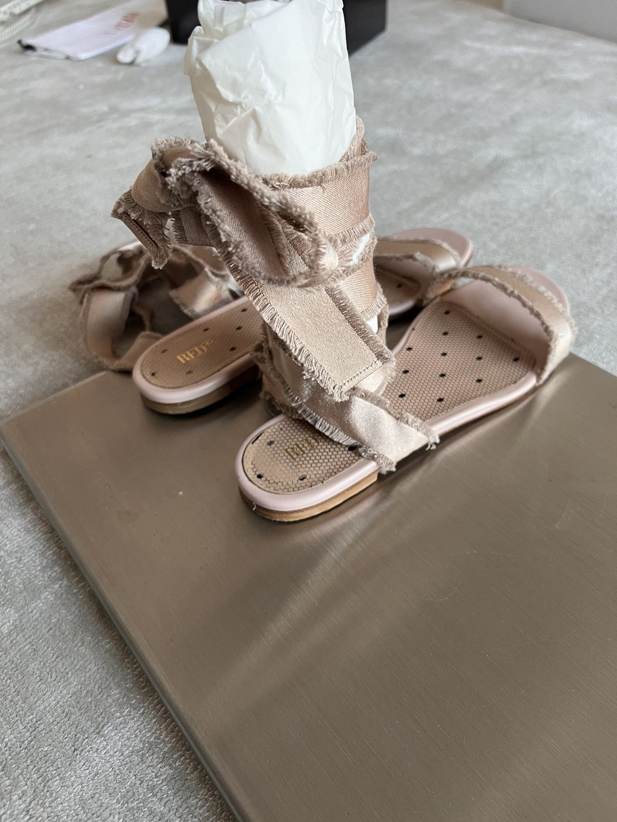 RED Valentino Red Valentino flat sandals Size US 8.5 / IT 38.5 - 2 Thumbnail