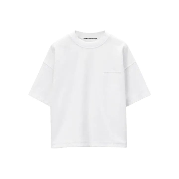 Alexander Wang Alexander Wang Loose Fit Short Sleeve T-Shirt 0079 Size M / US 6-8 / IT 42-44 - 1 Thumbnail