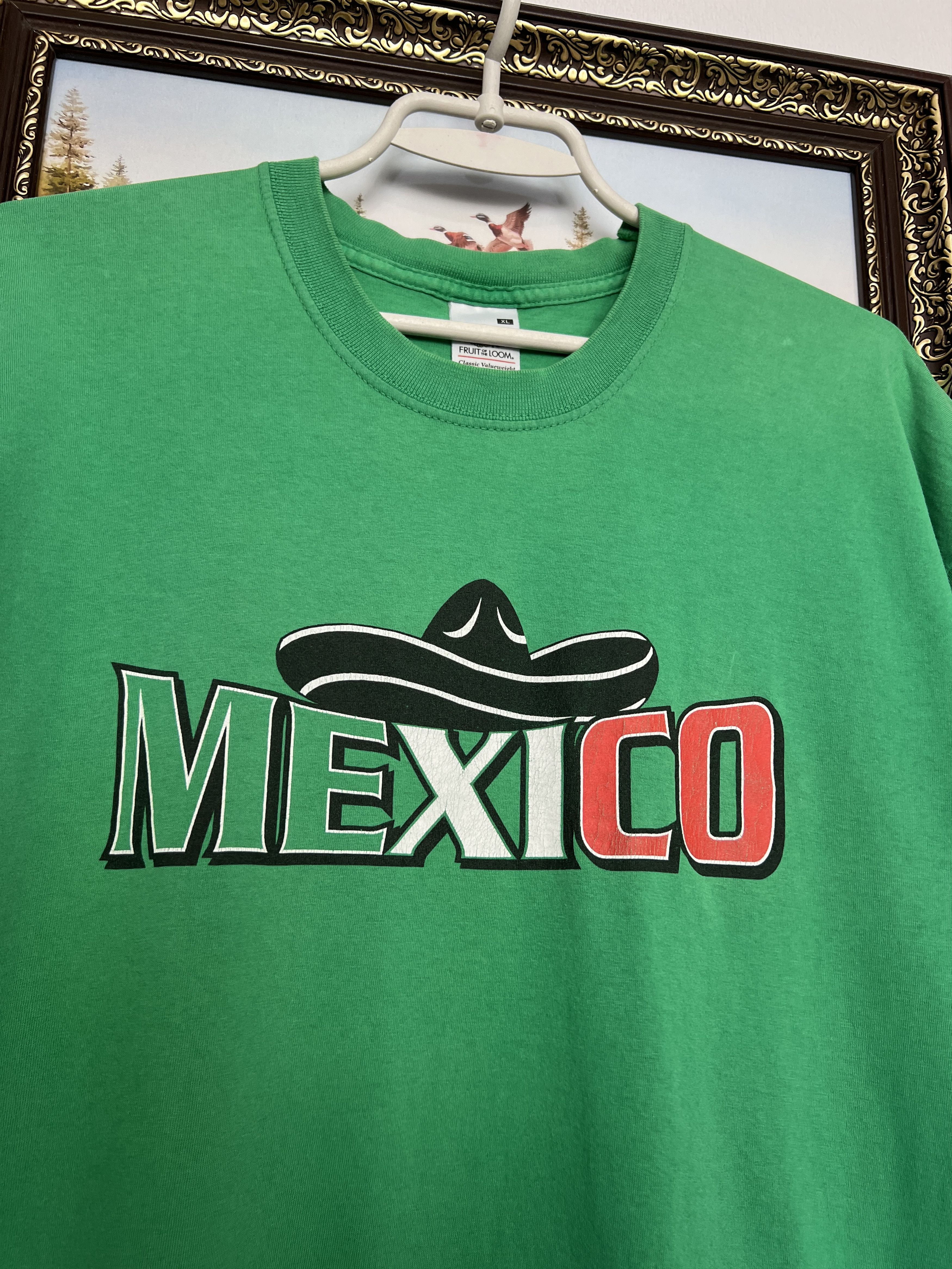 Vintage Vintage Mexico Football Shirt Soccer Tee Jersey National Size US XL / EU 56 / 4 - 3 Thumbnail