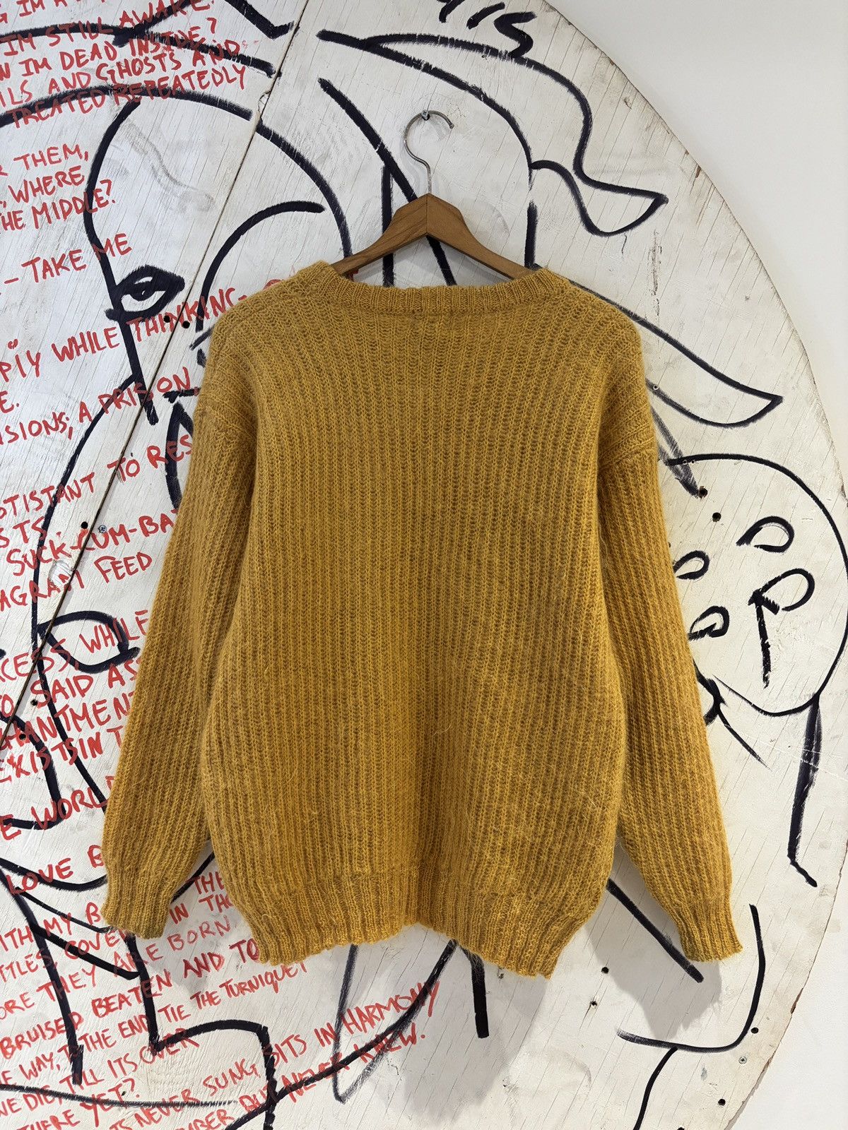 Vintage Vintage 90s Daniel Hechter Mohair Knit Sweater Kurt Cobain Size US M / EU 48-50 / 2 - 5 Thumbnail