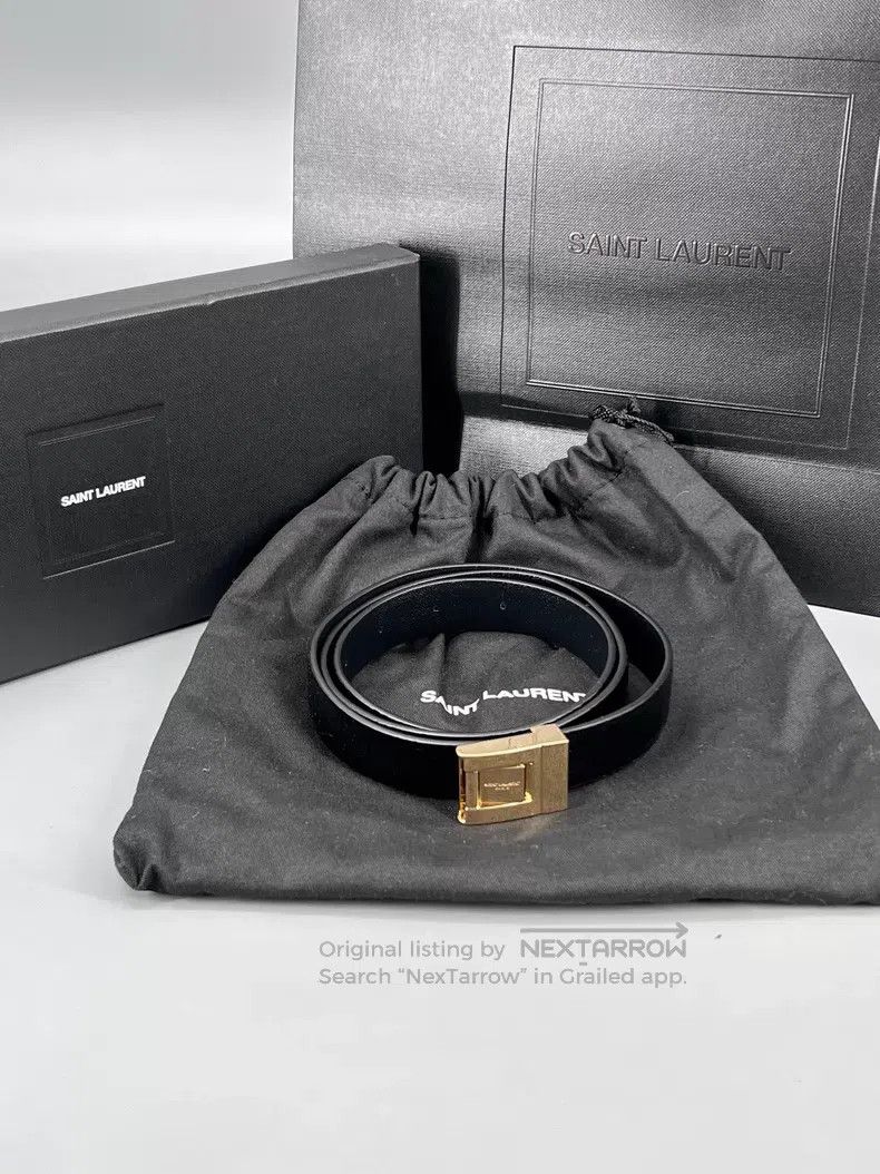 Saint Laurent Paris Saint Laurent Paris Belt i Size ONE SIZE - 1 Thumbnail