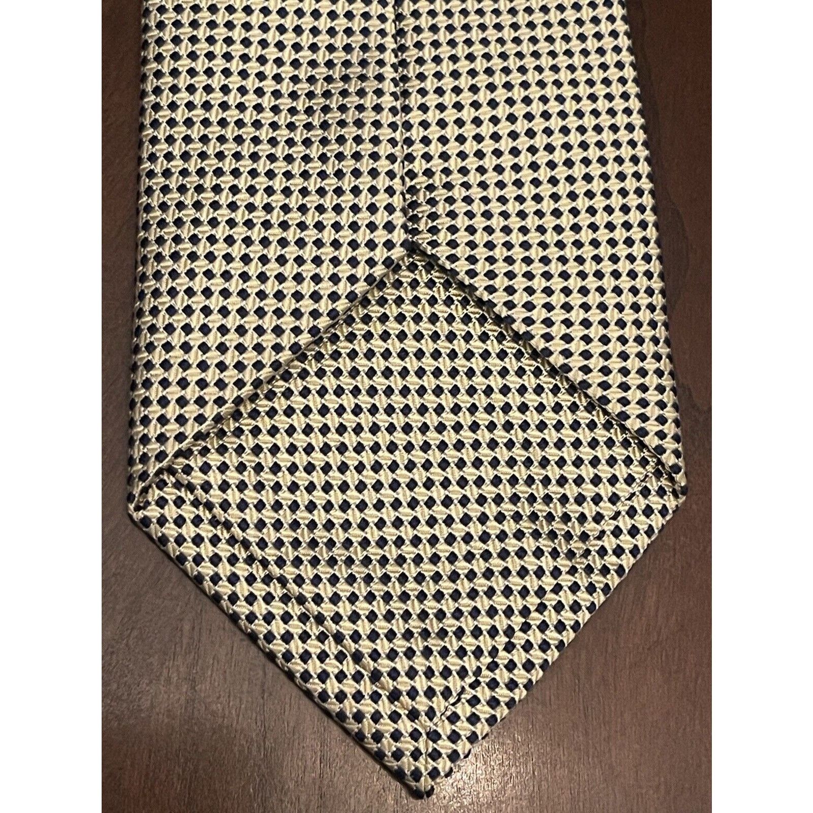 Jos. A. Bank Jos. A. Bank Signature Collection Gold Blue Hand Made Silk Size ONE SIZE - 2 Thumbnail