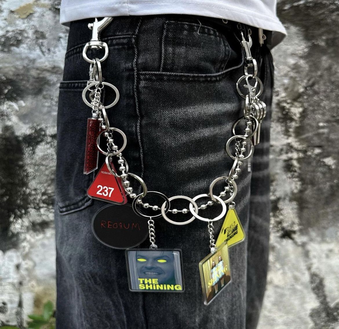 Japanese Brand Handmade Acrylic Multi-Element Waist Chain Size ONE SIZE - 1 Thumbnail