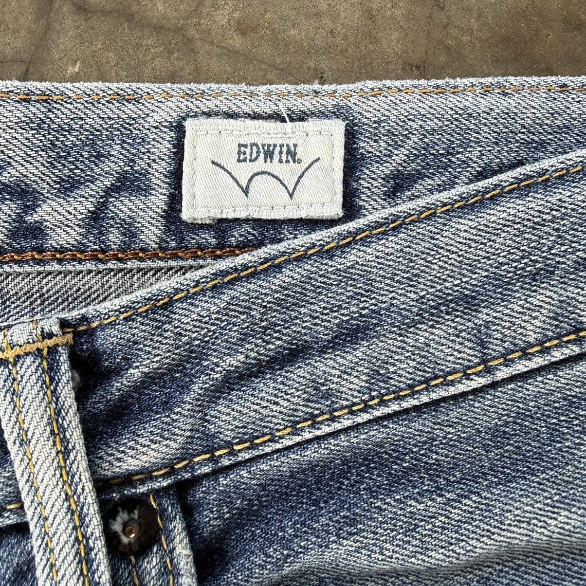 Edwin W36x29.5 Vintage Edwin Mud Washer Denim Jean Pants Size US 36 / EU 52 - 5 Thumbnail