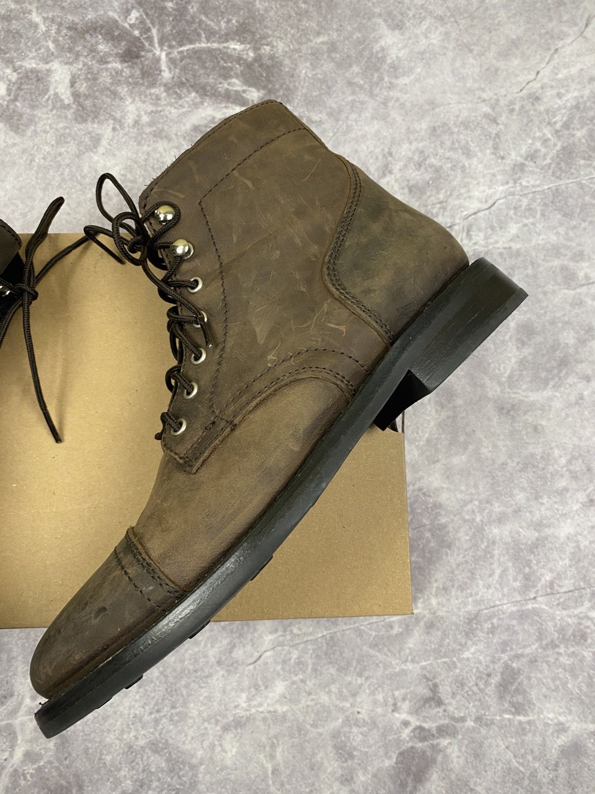 Thursday Boot Company Thursday Boot Co Captain Tobacco/Brown Leather Boots Sz:40.5 Size US 7.5 / EU 40-41 - 5 Thumbnail