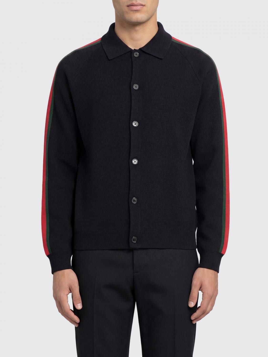 Gucci Gucci Sweater Men Black Size US M / EU 48-50 / 2 - 1 Thumbnail