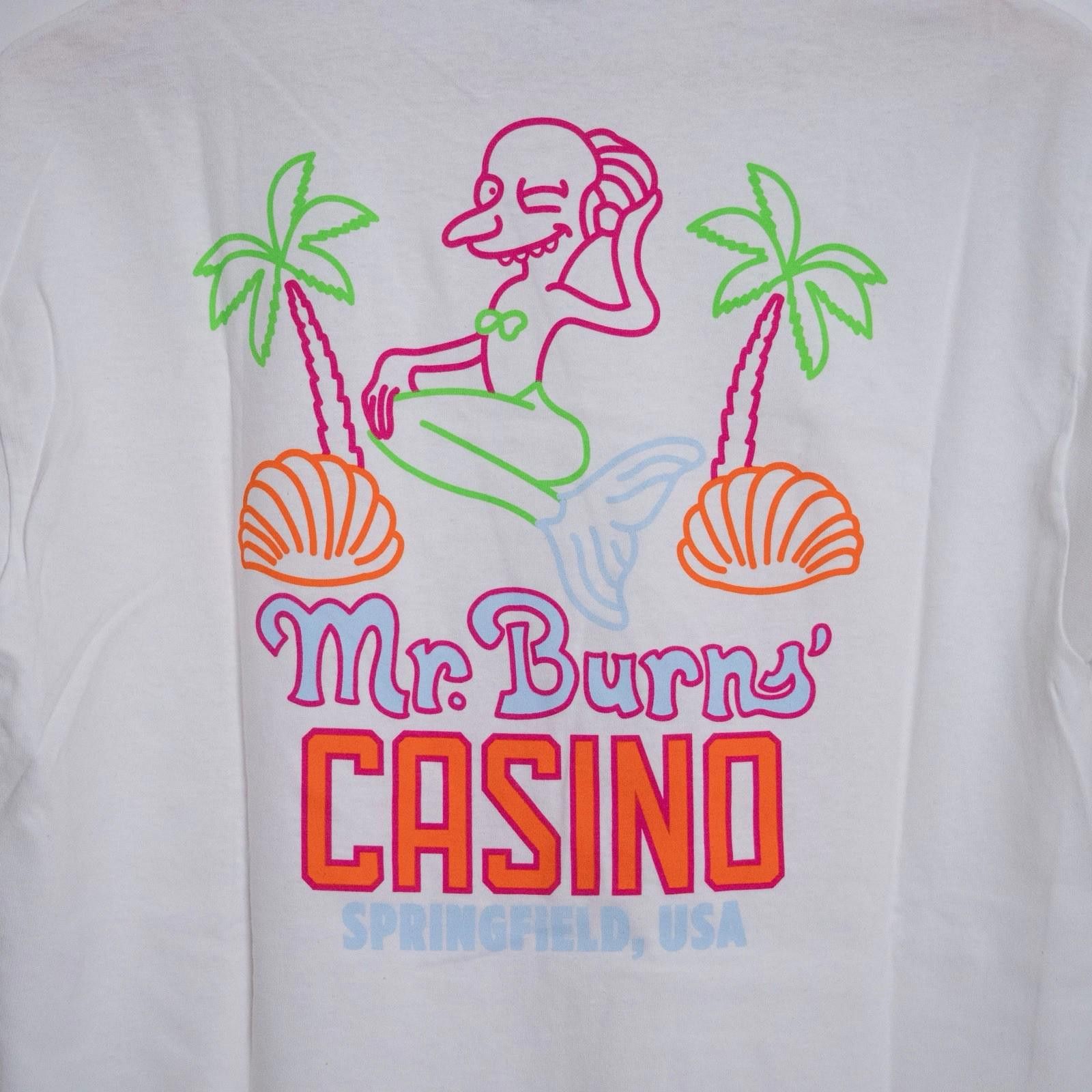 The Simpsons The Simpsons Mr.Burns Casino White T Shirt New Size M Size US M / EU 48-50 / 2 - 11 Thumbnail