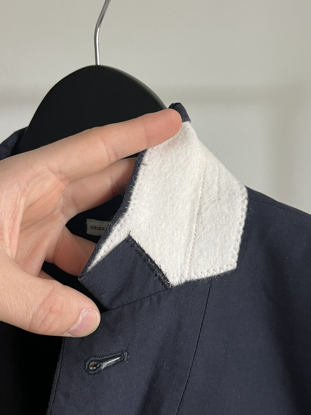 Dries Van Noten Dries van Noten SS12 runway cotton tailored blazer jacket Size 48S - 4 Thumbnail