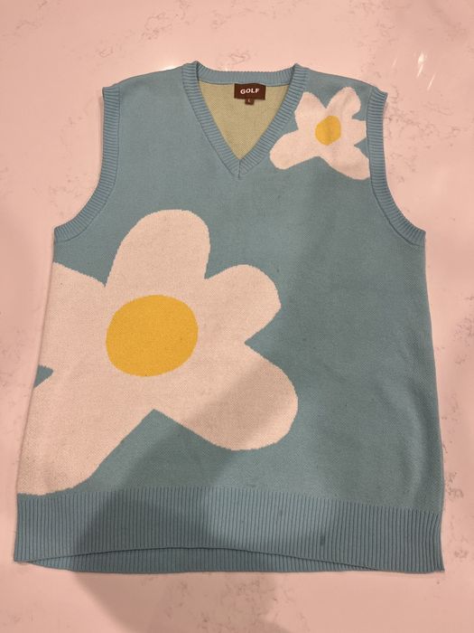 Golf wang flower discount sweater