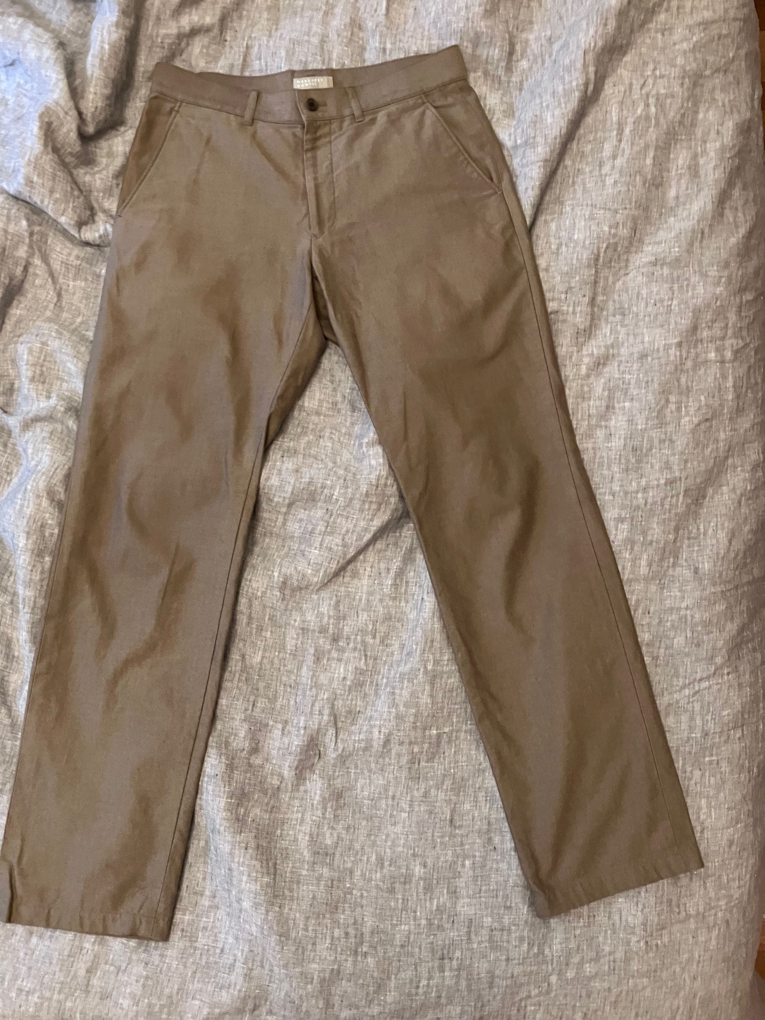Margaret Howell Margaret Howell Japan-line Cotton Twill Chinos / M / Khaki Size US 30 / EU 46 - 1 Thumbnail