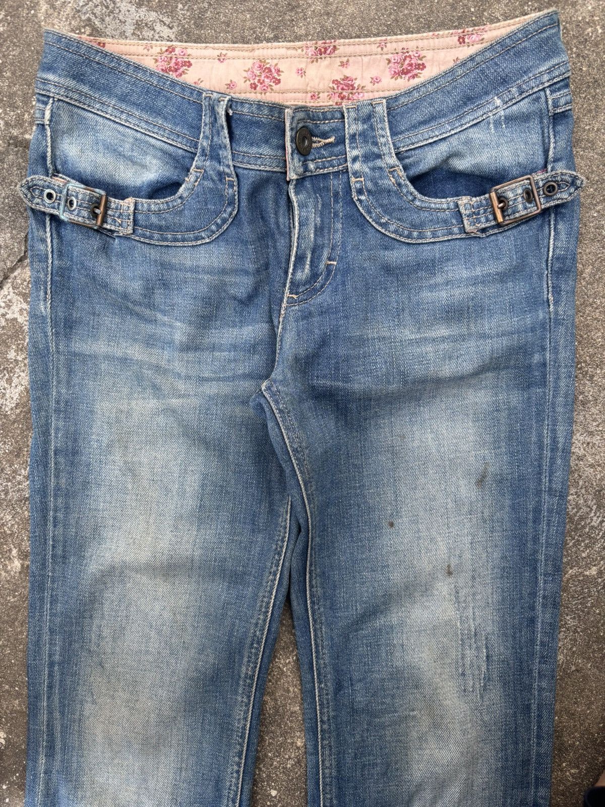 Dolce & Gabbana Vintage Dolce & Gabbana Cool Denim Devotees Belted Jeans Size 28" / US 6 / IT 42 - 3 Thumbnail