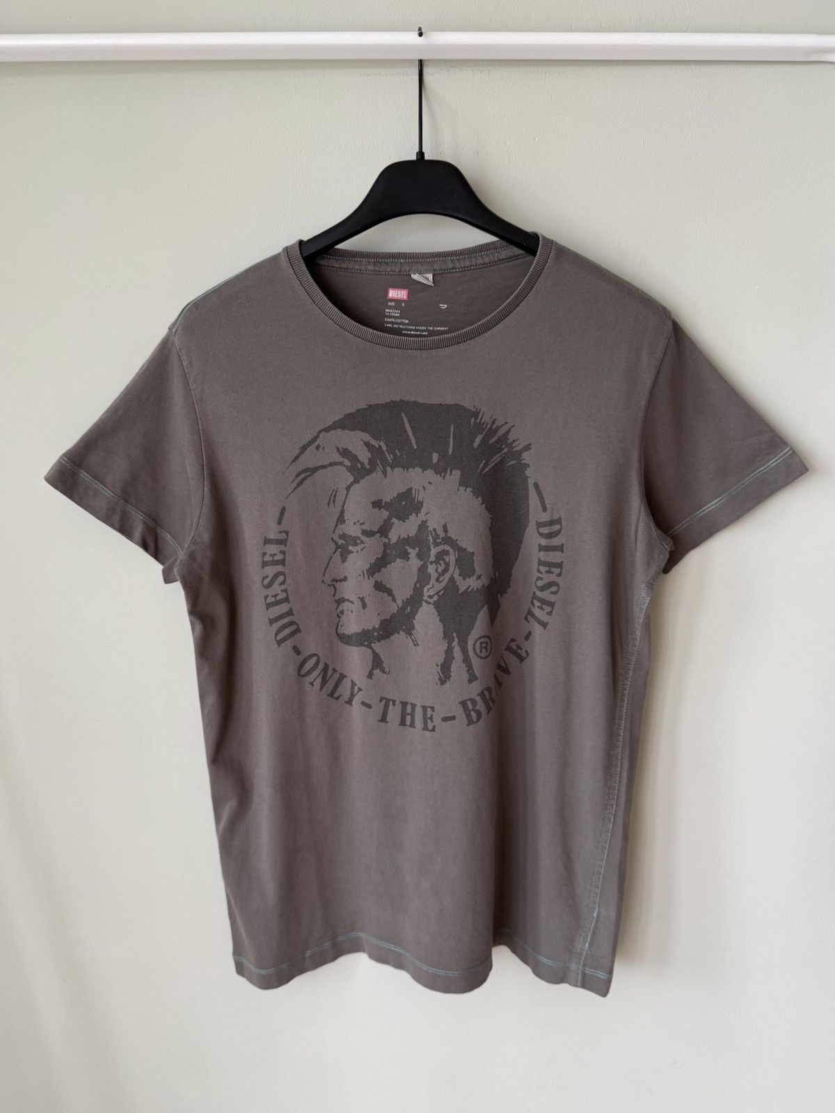 Diesel Diesel vintage logo tshirt y2k avant garde Size US S / EU 44-46 / 1 - 1 Thumbnail
