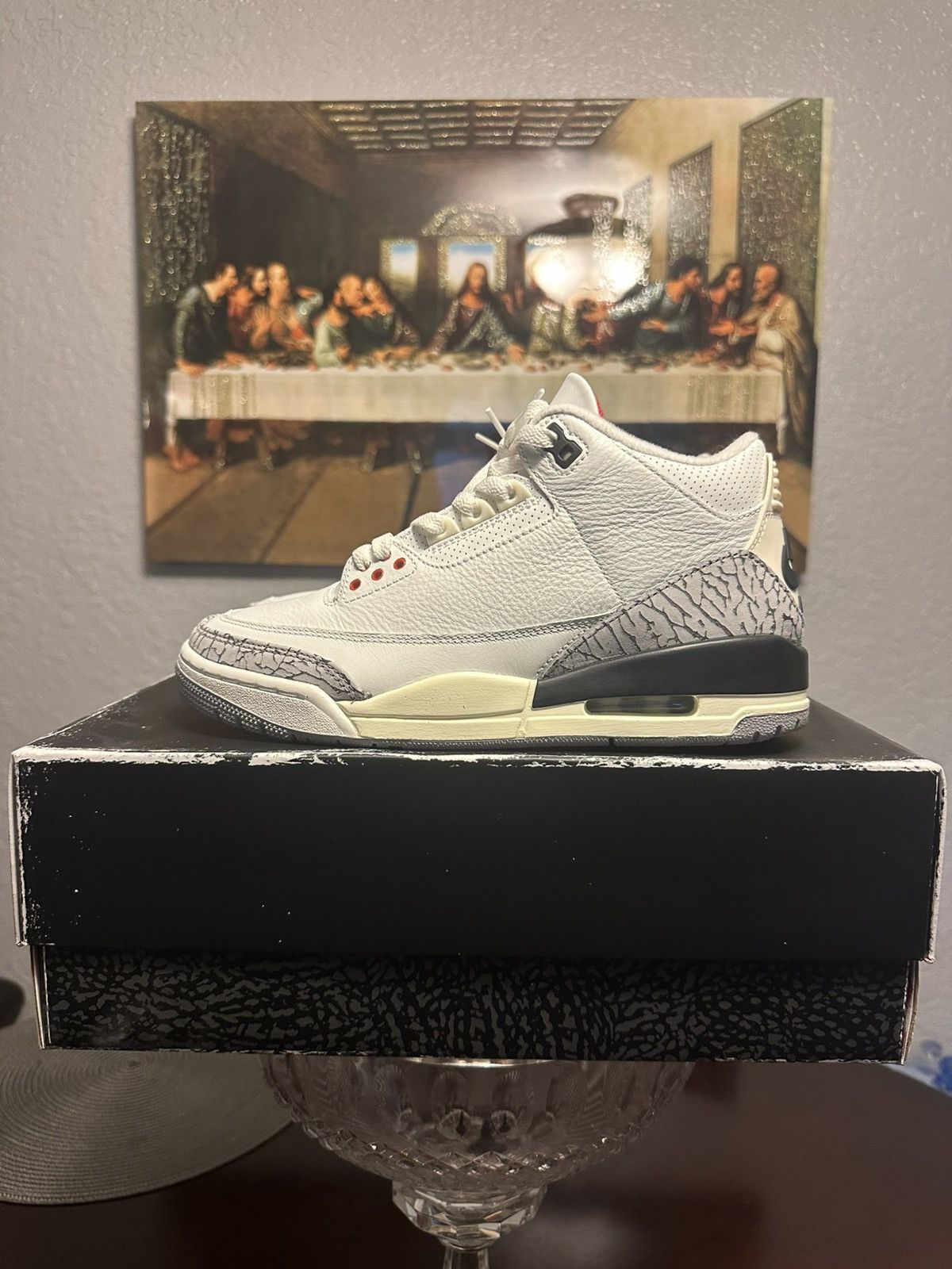 Jordan Brand Jordan 3 Retro White Cement Reimagined Size US 7 / EU 40 - 1 Thumbnail
