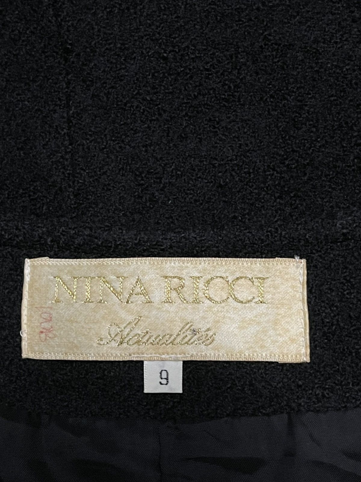 Nina Ricci × Vintage Vintage Nina Ricci Wool Blazer Size M / US 6-8 / IT 42-44 - 3 Thumbnail