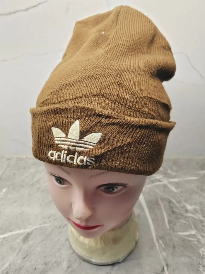 Adidas Vintage Adidas Beanie Size ONE SIZE - 1 Thumbnail