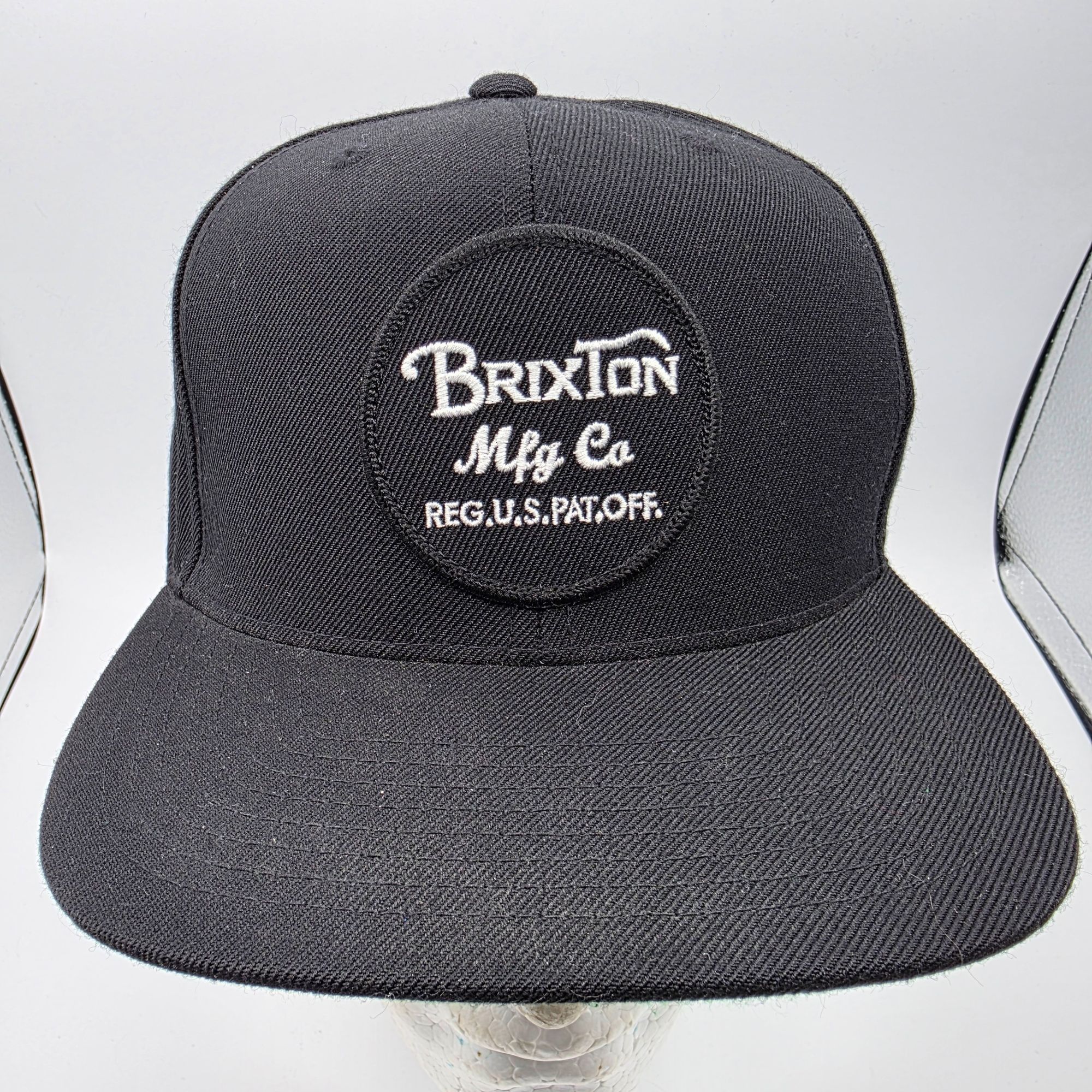 Brixton Brixton Wheeler Snapback Mens Black Hat Cap Casual Outdoors Size ONE SIZE - 1 Thumbnail