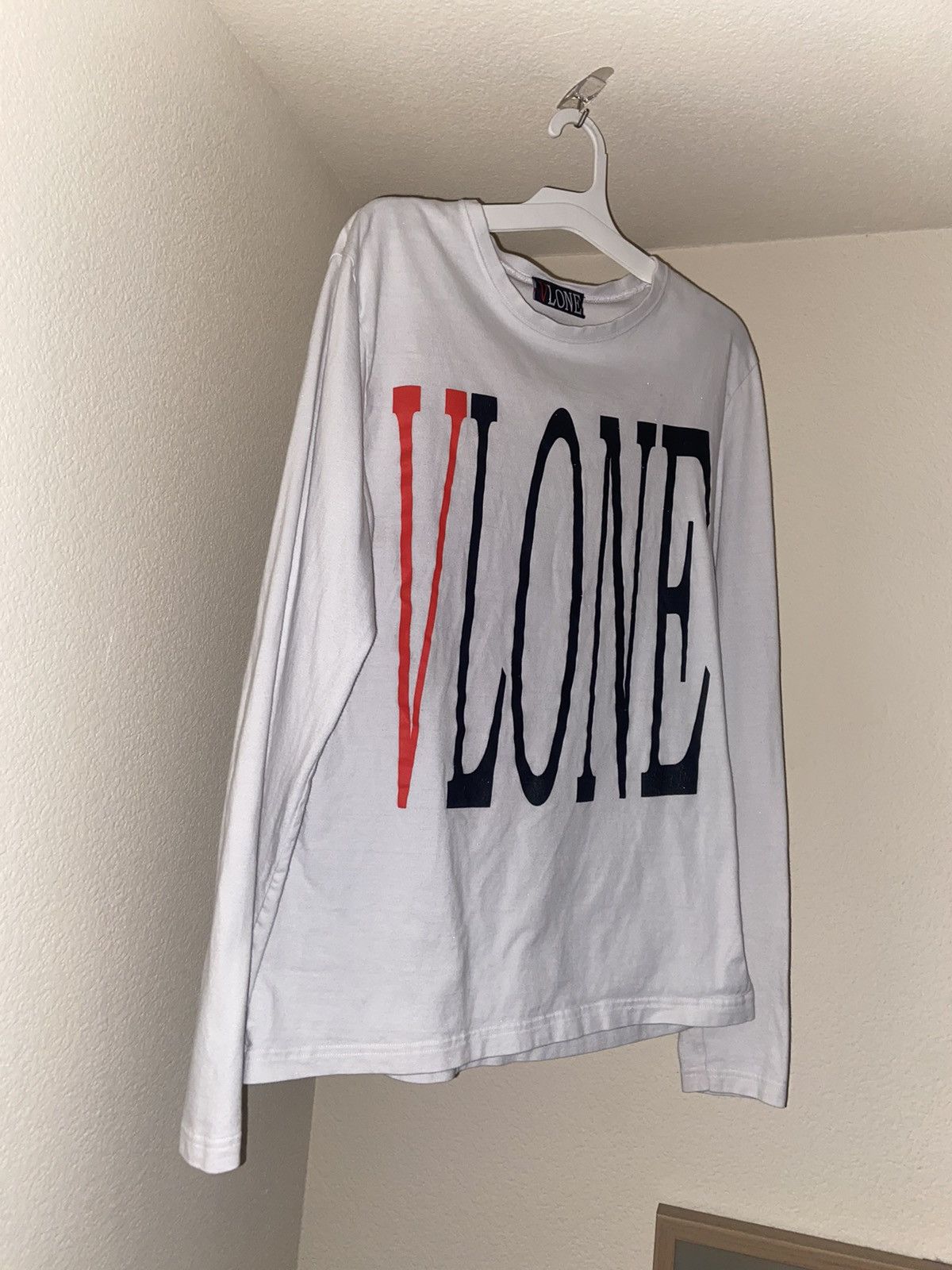 Vlone VLONE Staple White Reversible Long Sleeve Tee Size US S / EU 44-46 / 1 - 6 Thumbnail